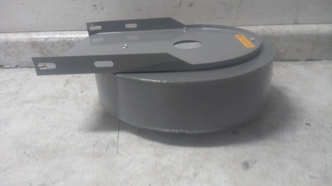 Dayton 2C940 7-3/4 In Wheel Dia 252 Max CFM High Pressure Blower w/out Motor