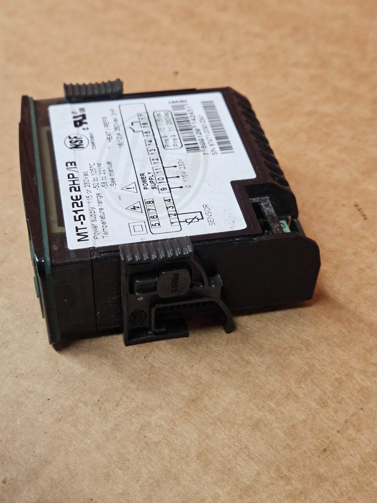 Ranco Full Gauge MT-512E 2HP/13 115/230V Digital Controller for Medium/High Temp