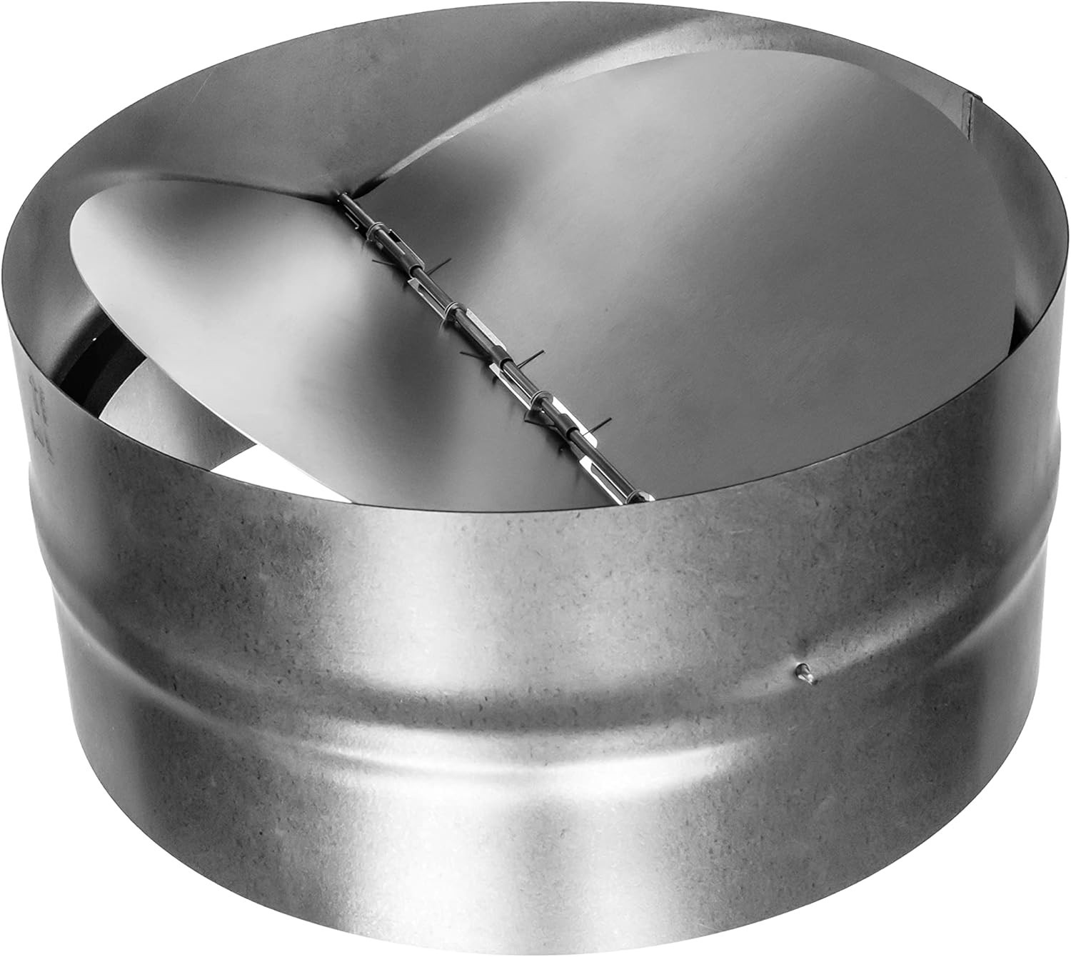 Galvanized Steel 12 Inch Duct Backdraft Damper – One-Way Airflow HVAC Damper,…