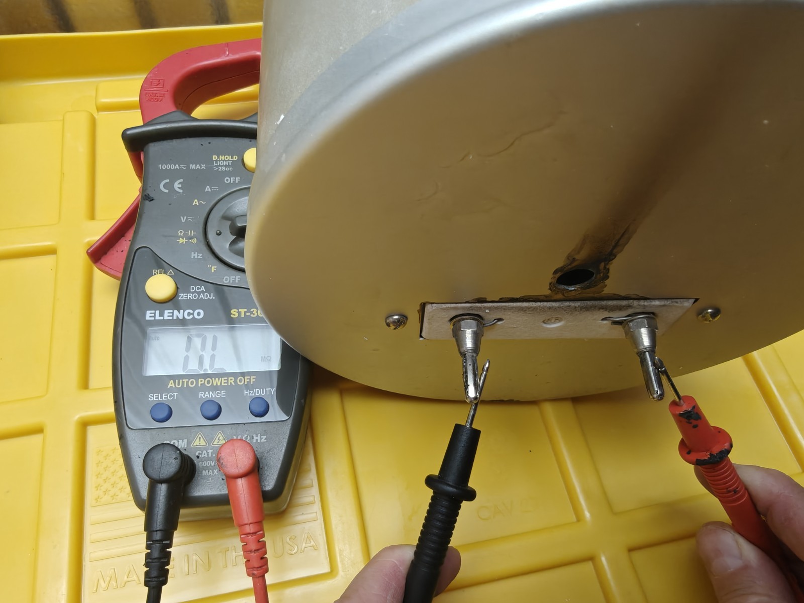 Nev 50 XV-T Round HVAC Damper Vent Control Assembly w/ Electrical Terminals