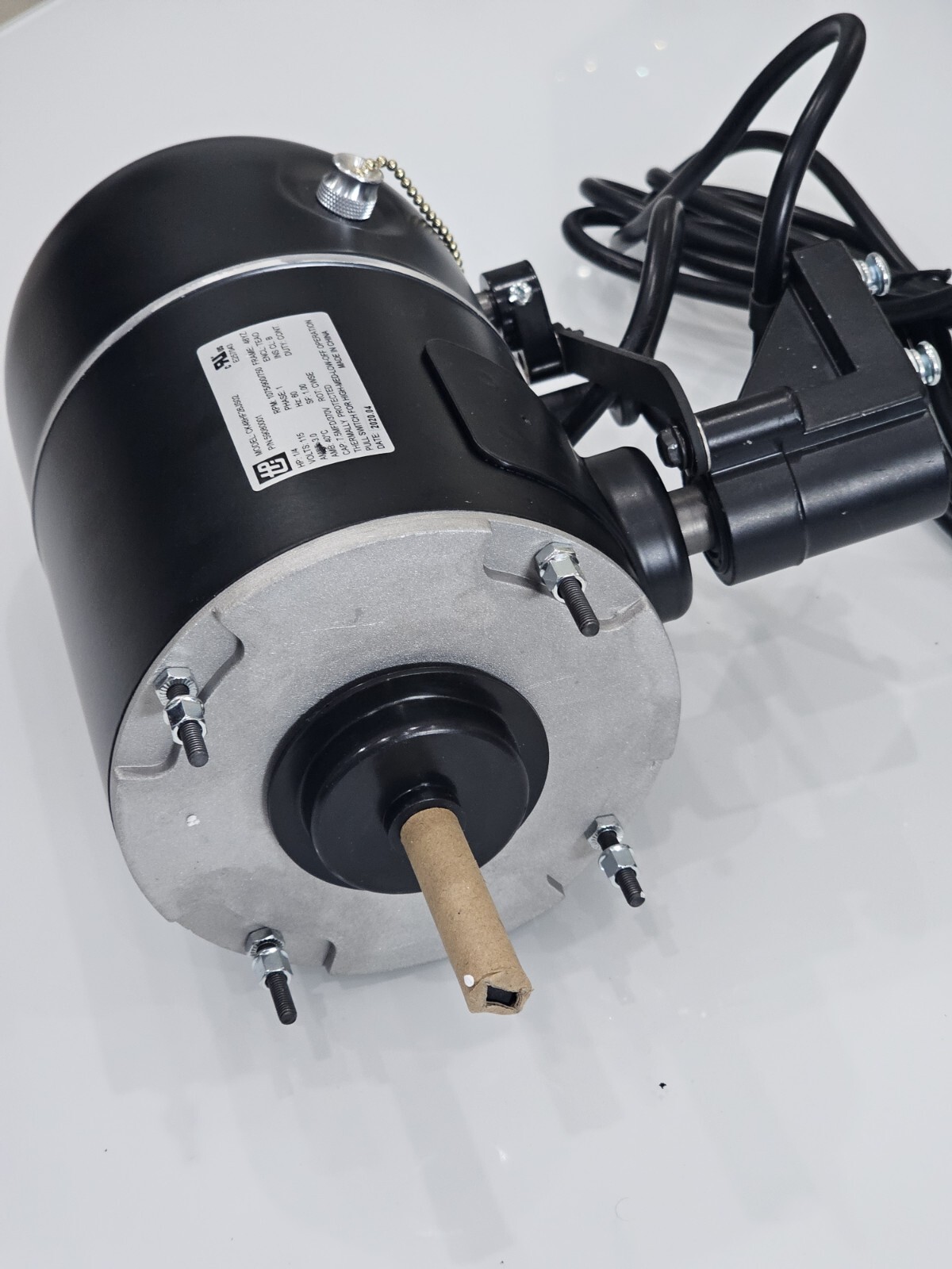 NEW TPI 1/4 HP MOTOR FOR FIXED INDUSTRIAL FANS 7900/6800CFM RPM 1075/900/750