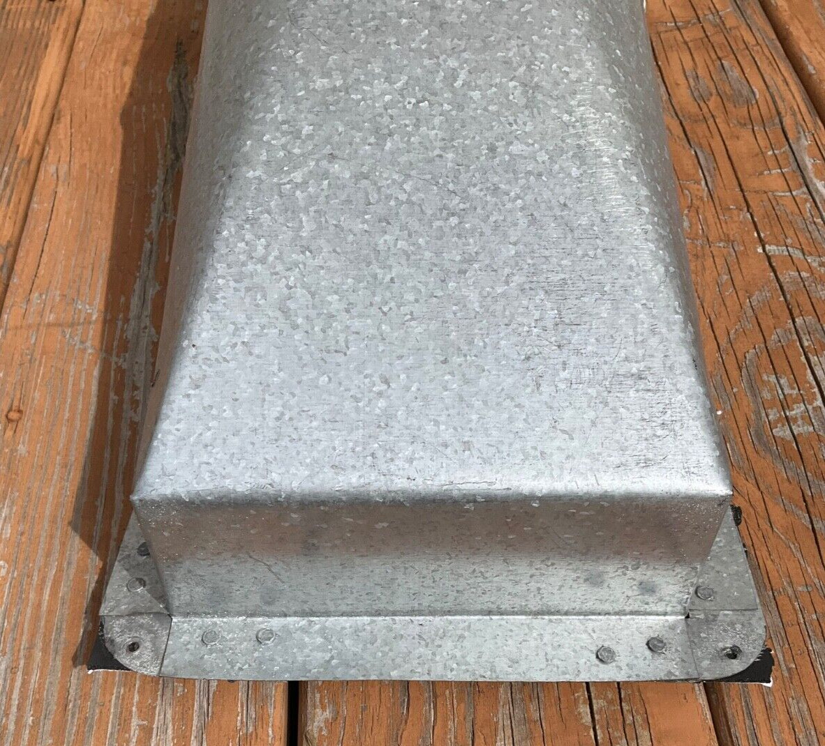 HVAC Duct 7” round stick on top take off with damper