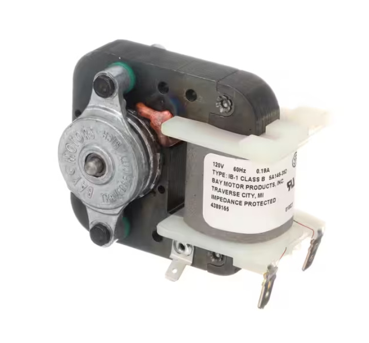 Whirlpool 5A145-352, 4389155 Motor, Evaporator, 120V, 60HZ