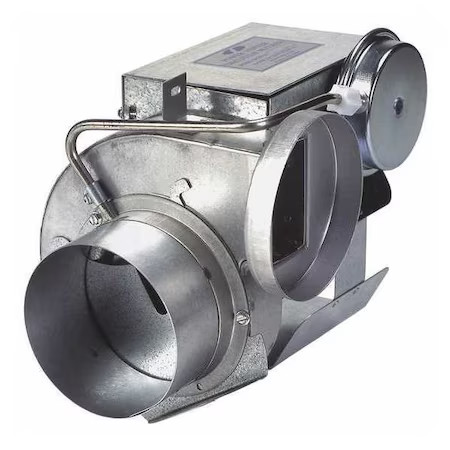 Field Controls Pvg-100 Power Venter, 115, Galvanized Steel, 7 3/4 In W, 7 1/2