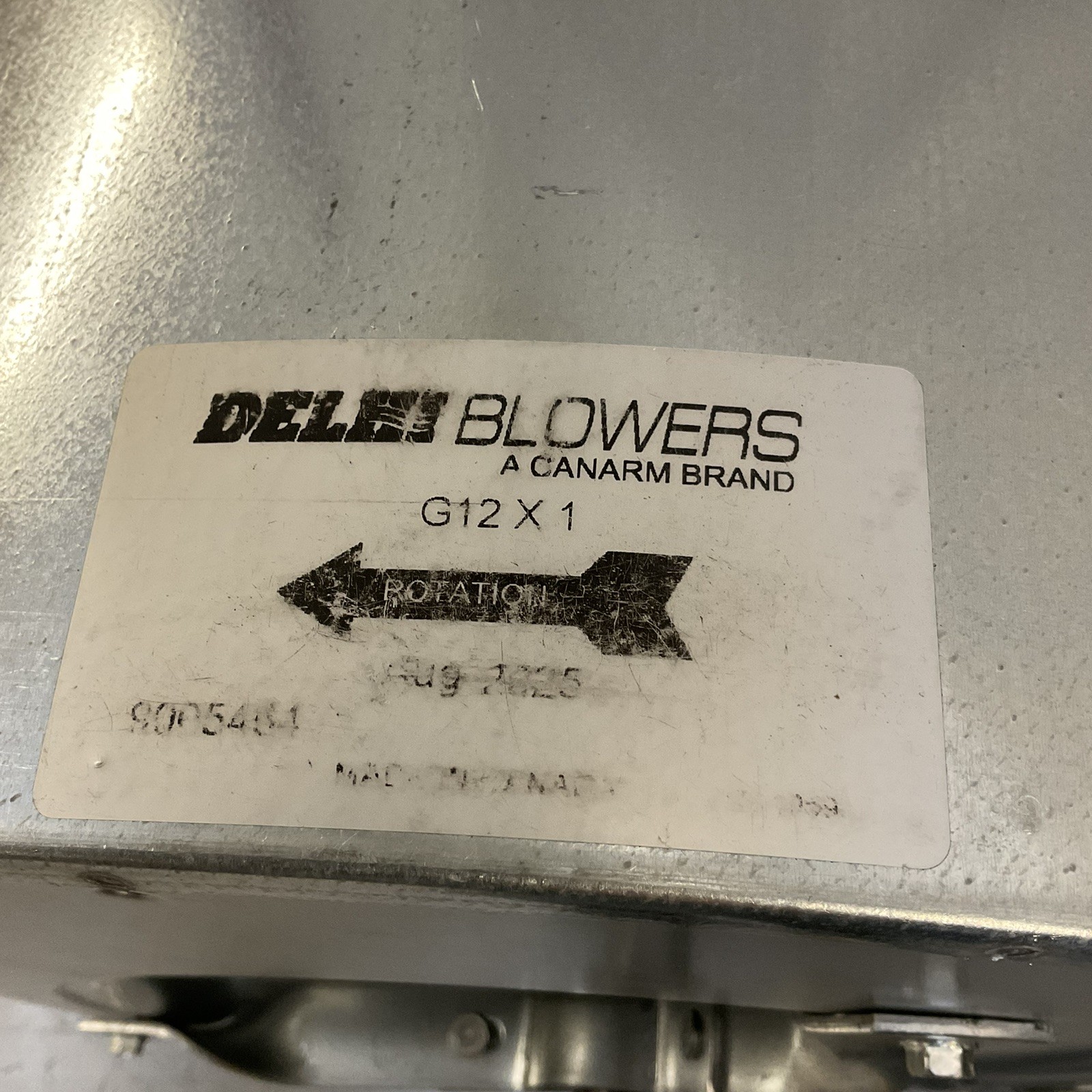 DELHI 9005464 Blower 12 7/8″ Wheel Dia Belt Drive Less Drive Pack