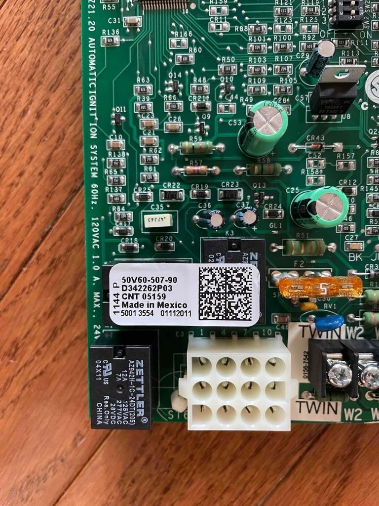 White Rodgers Trane CNT-05159 50V60-507-90 Furnace Circuit Board New CNT-04984