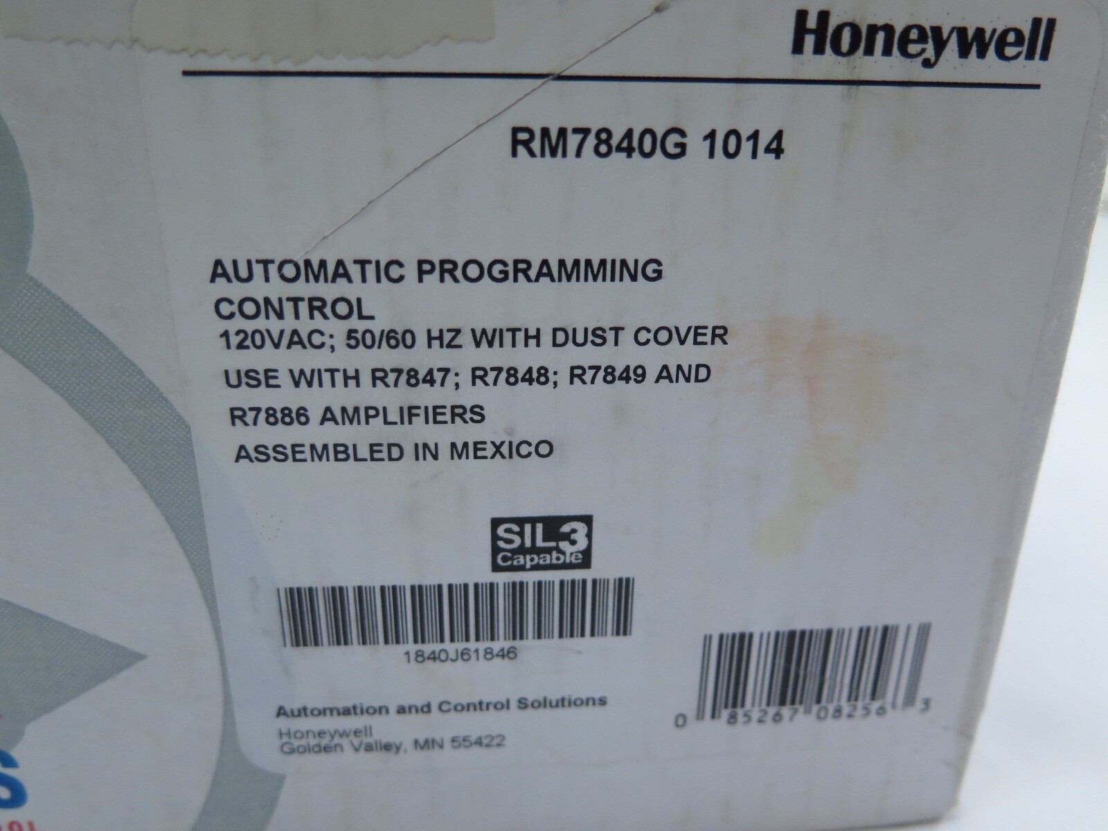 Honeywell RM7840G1014 RM7840G 1014 Burner Control New sealed box US Free TAX