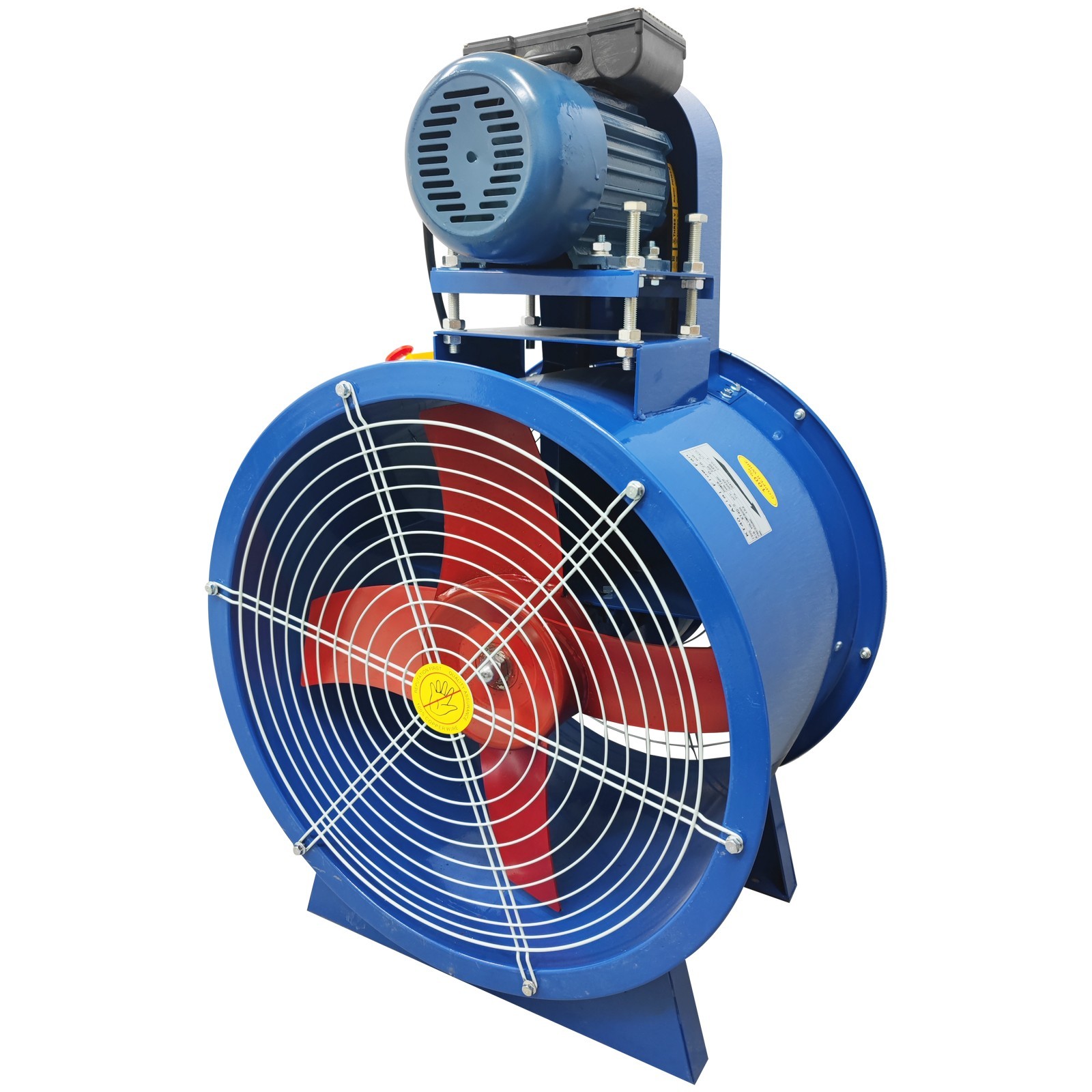 220V 750W 20″ Axial Blower Fan External Motor 4738CFM Industrial Ventilation