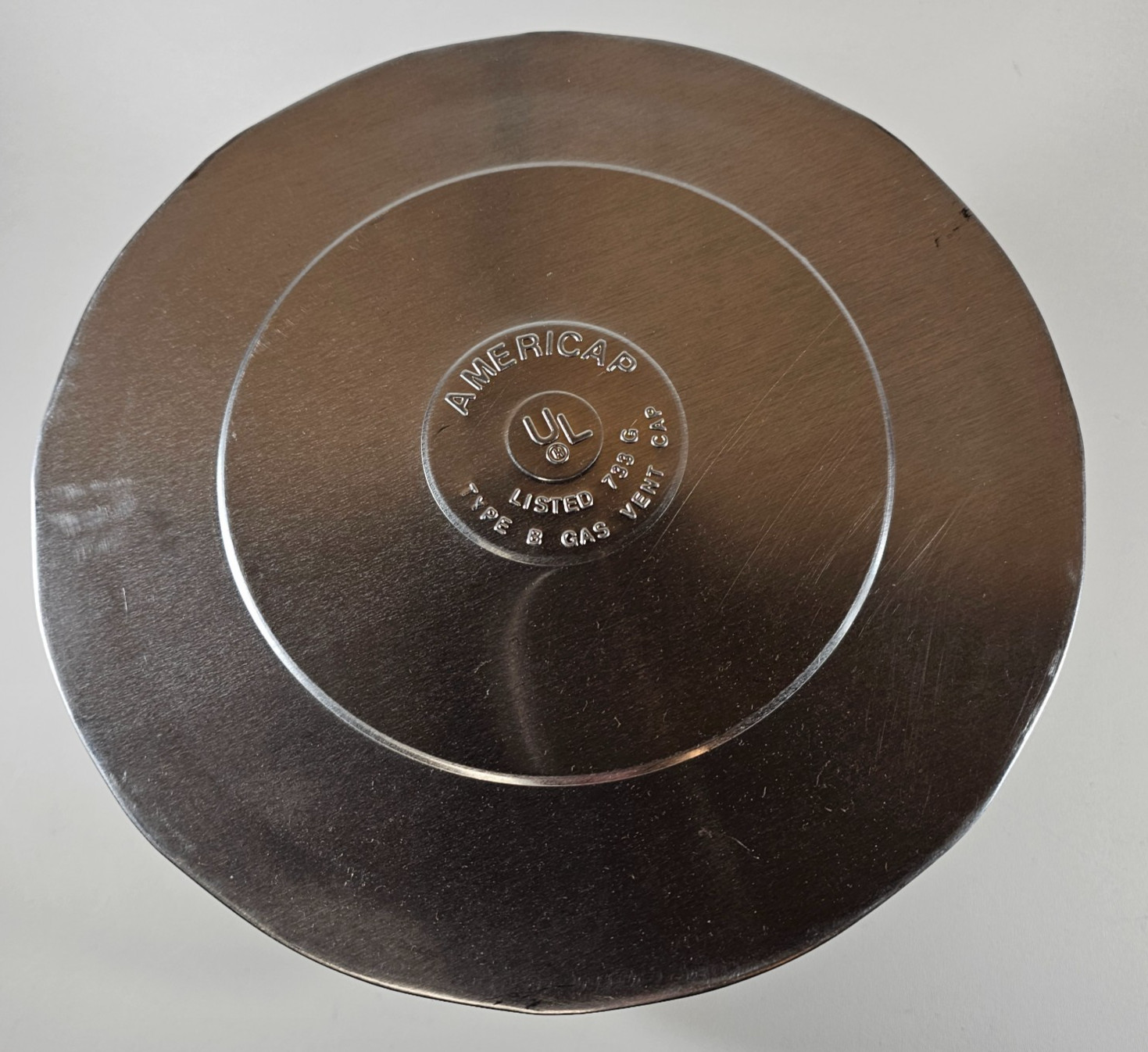 Amerivent 6″ Universal B-Vent Rain Cap 6CWHD Americap UL Listed NEW