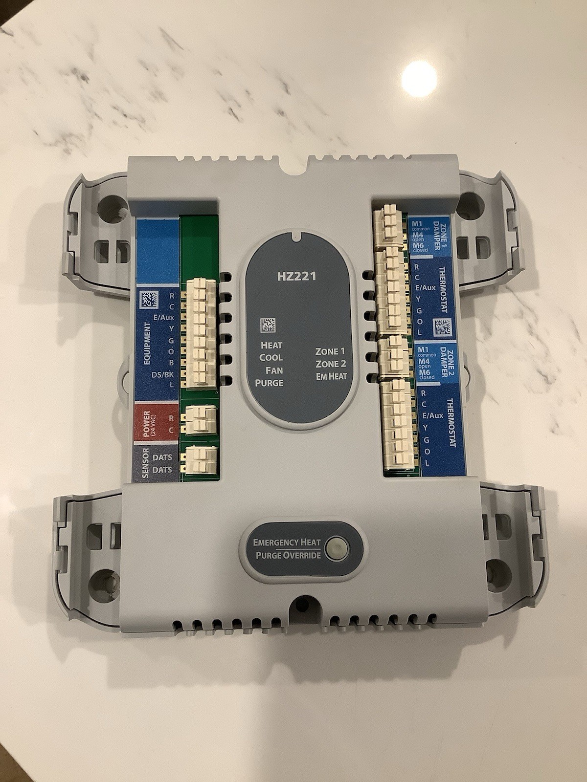 Honeywell HZ221 True Zone Control Panel 24VAC 2 Zones