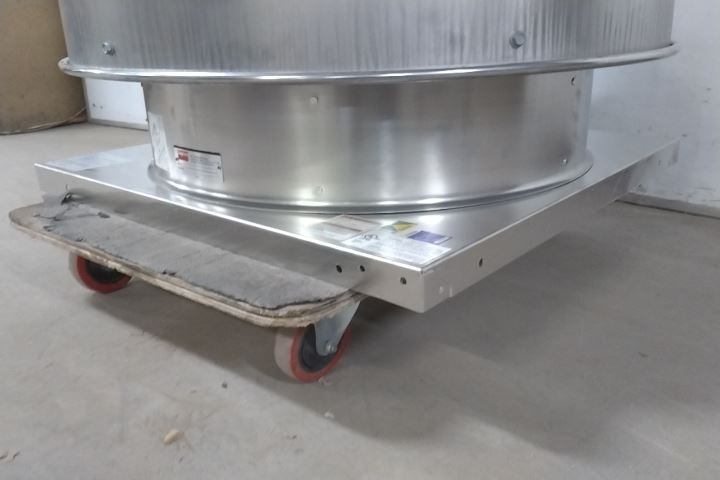 Dayton 3GY67G 21-1/2 In Wheel Dia Centrifugal Downblast Roof Exhaust Fan