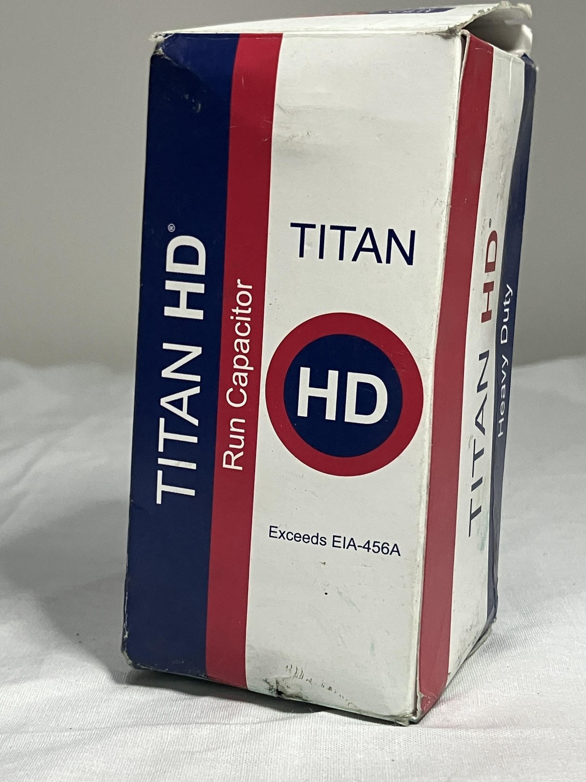 Titan HD PRCFD455A 45+5 MFD 440/370V Heavy Duty Dual Run Capacitor USA Made