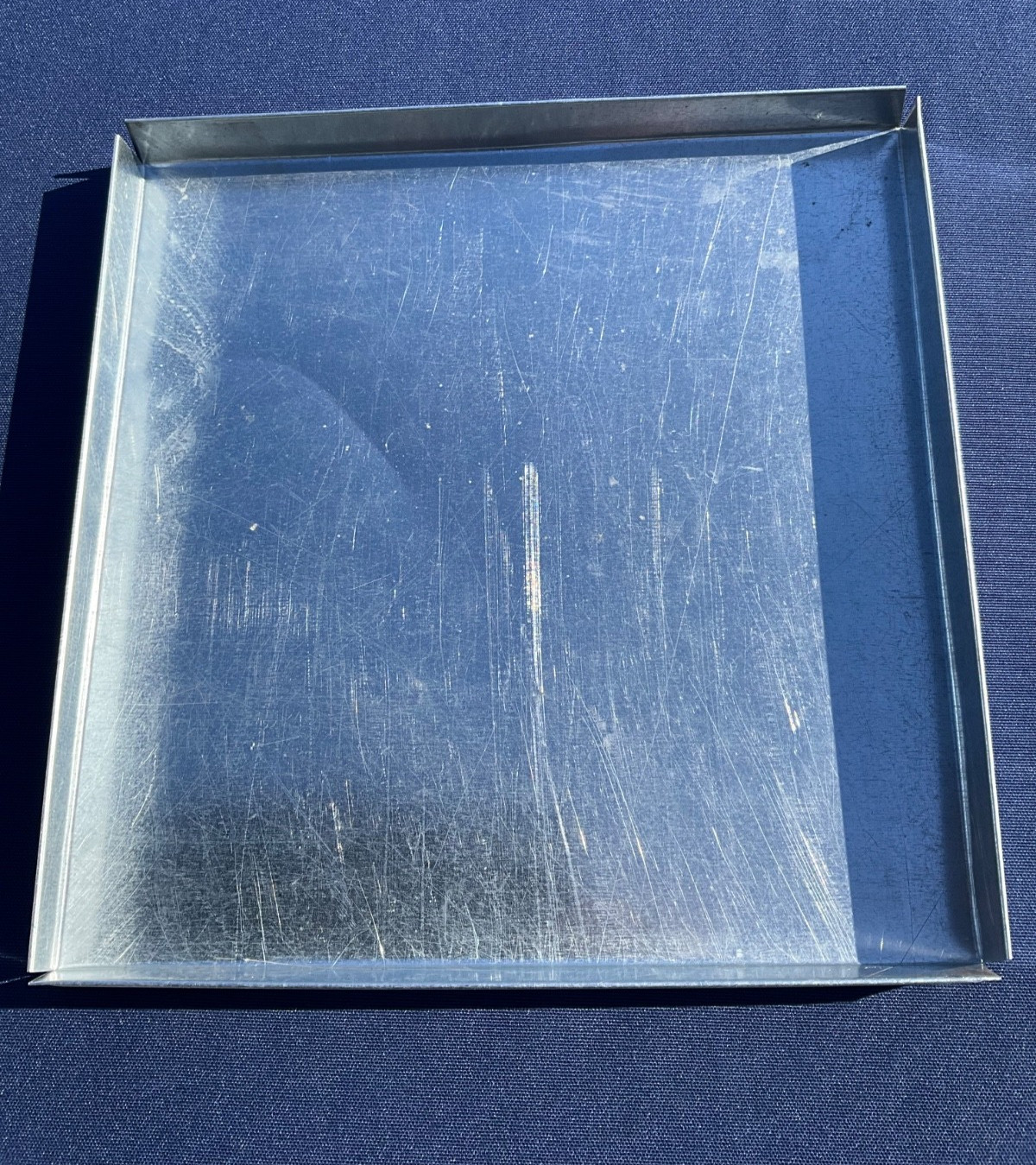 12 X 12 End Cap Duct Work End Cap Metal GALVANIZED STEEL 26 GAUGE