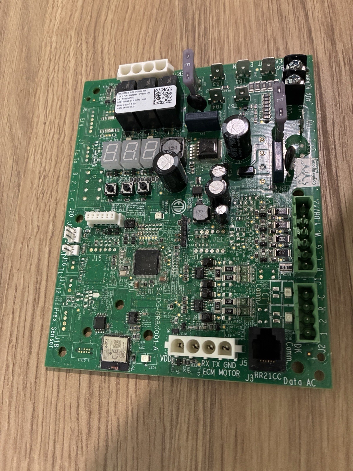 Goodman PCBJA105 Air Handler Control Board DKNIH-PCBJA106 Version V09 AB1 Tested