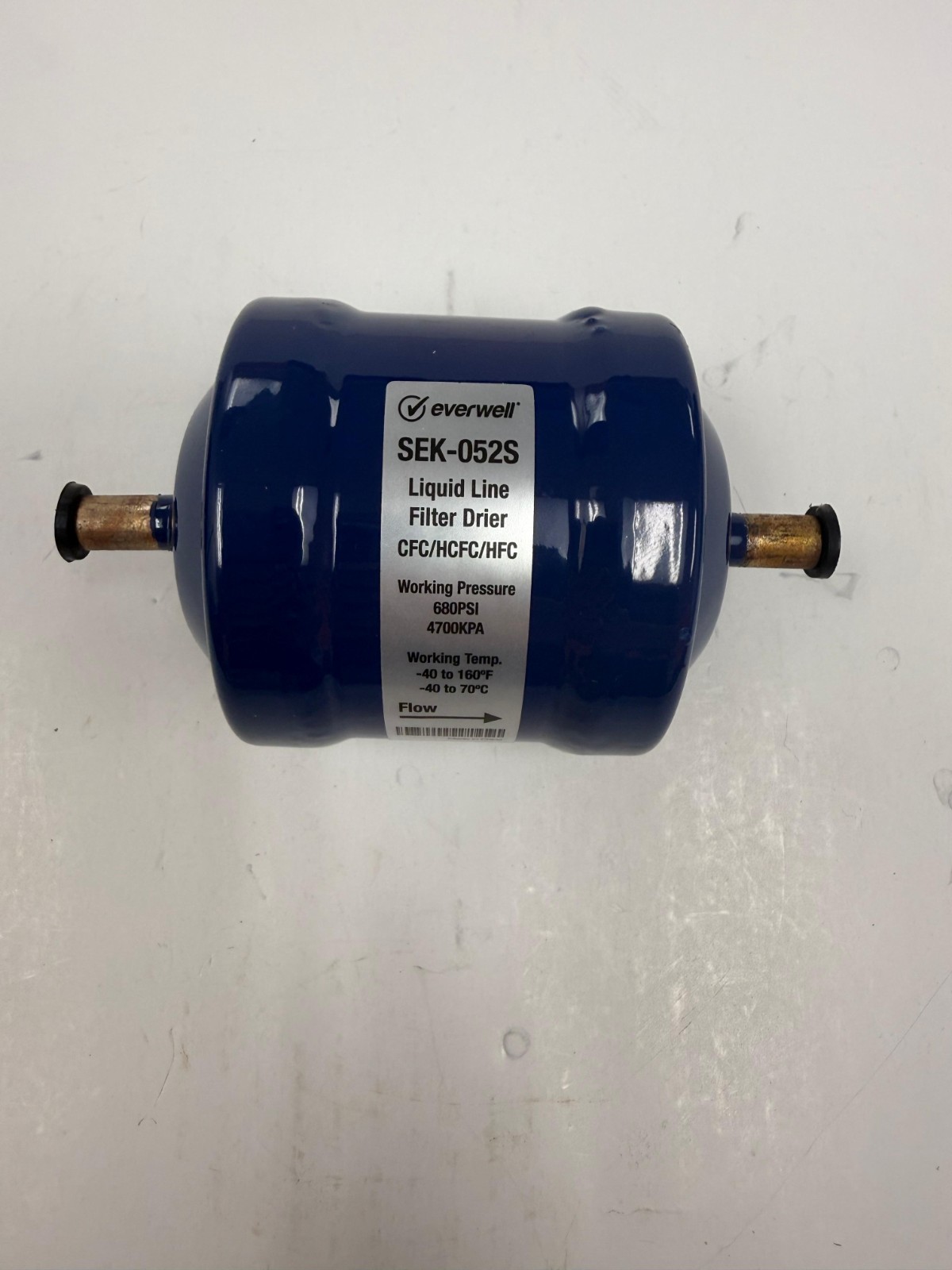 Everwell SEK-052S Liquid Line Filter Dryer for CFC/HCFC/HFC
