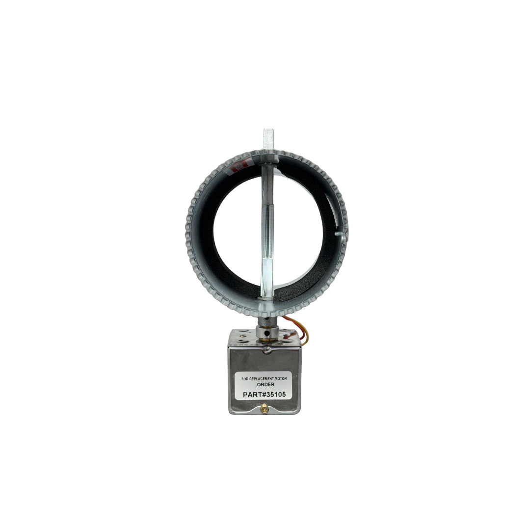 5″ DuroZone HVAC Motorized Electric Zone Control 24ac Power Damper Dampner NSPRD
