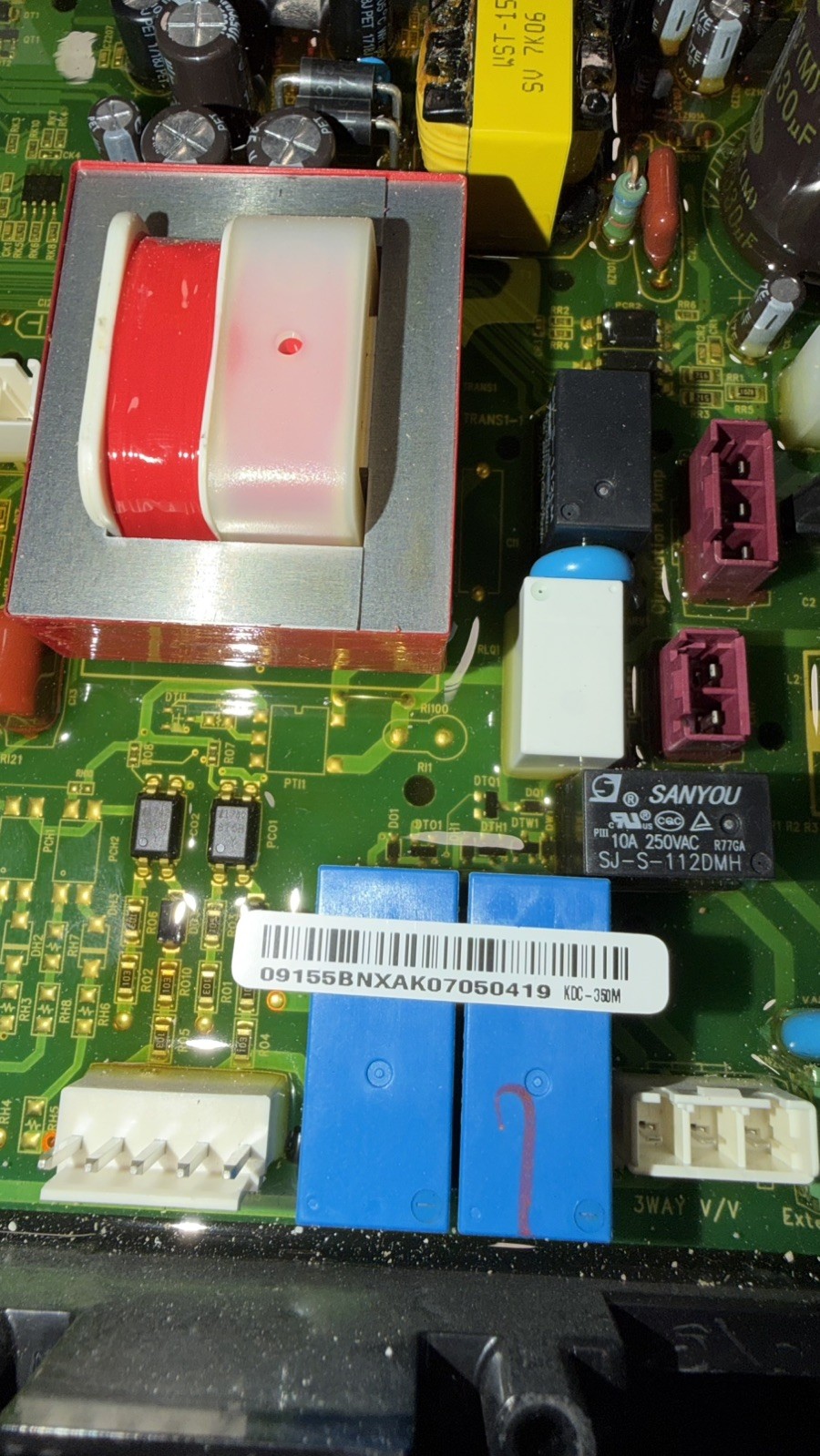 NAVIEN TANKLESS WATER HEATERS 30012262B Control Board B/D KDC-350M