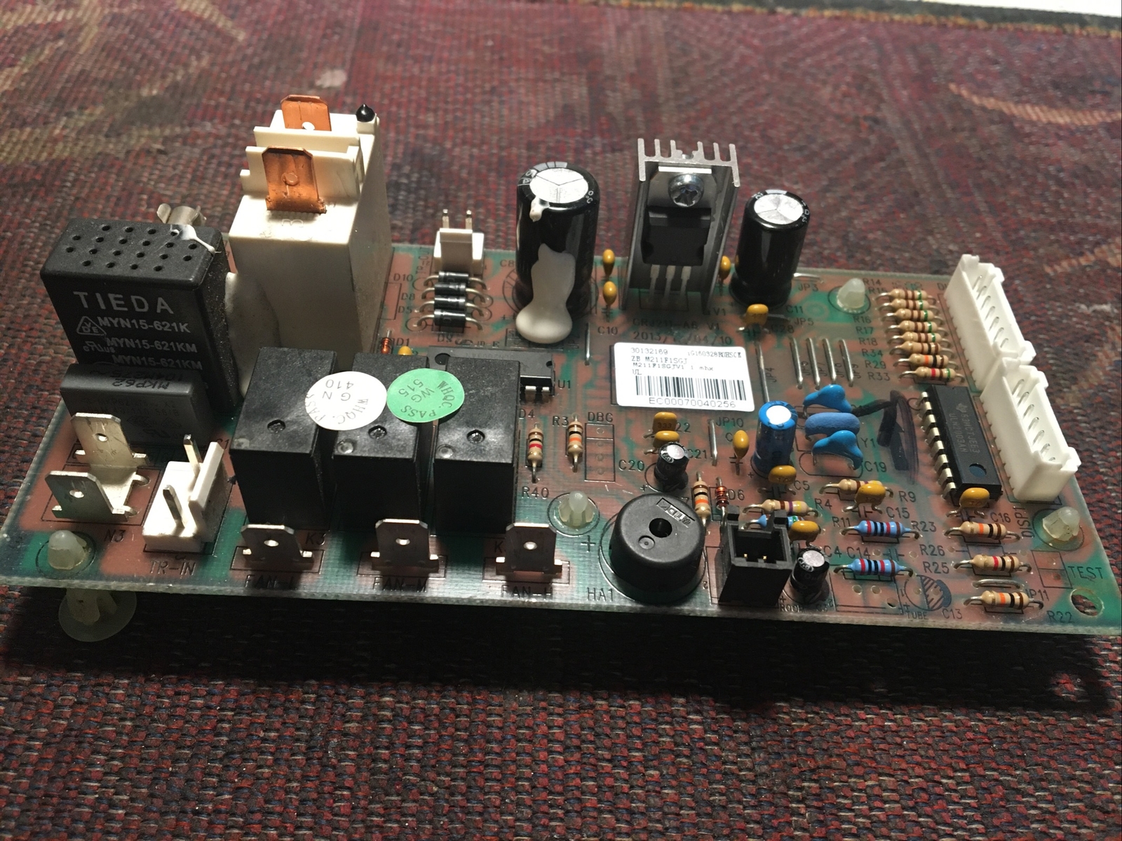 GE ac model: AEL06LVQ2 Power Supply Board ( ZB. M211F1SGJ)