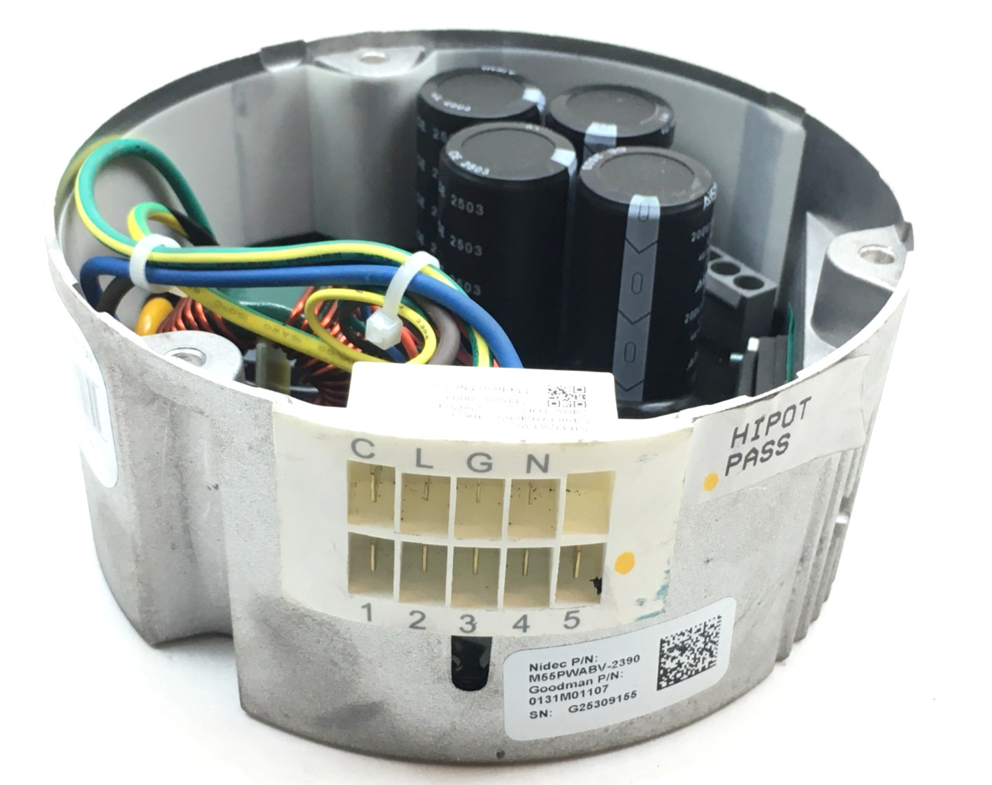 Nidec M55PWABV-2390 Module ONLY 0131M01107 Ver 657 240V 1HP CWLE used #J056
