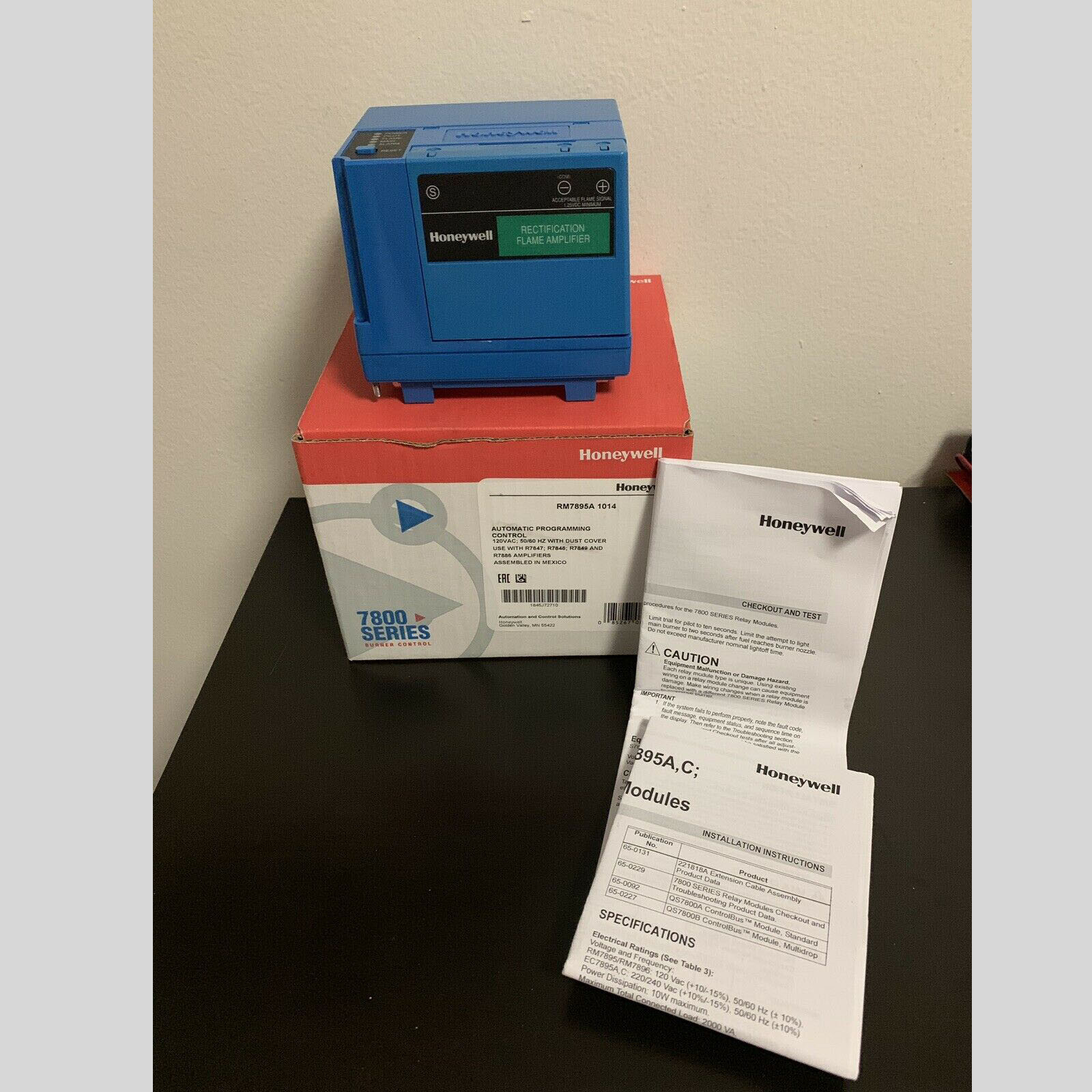 1PC NEW Honeywell RM7895A1014 Primary Control Burner Control FREE SHIIPING#XR