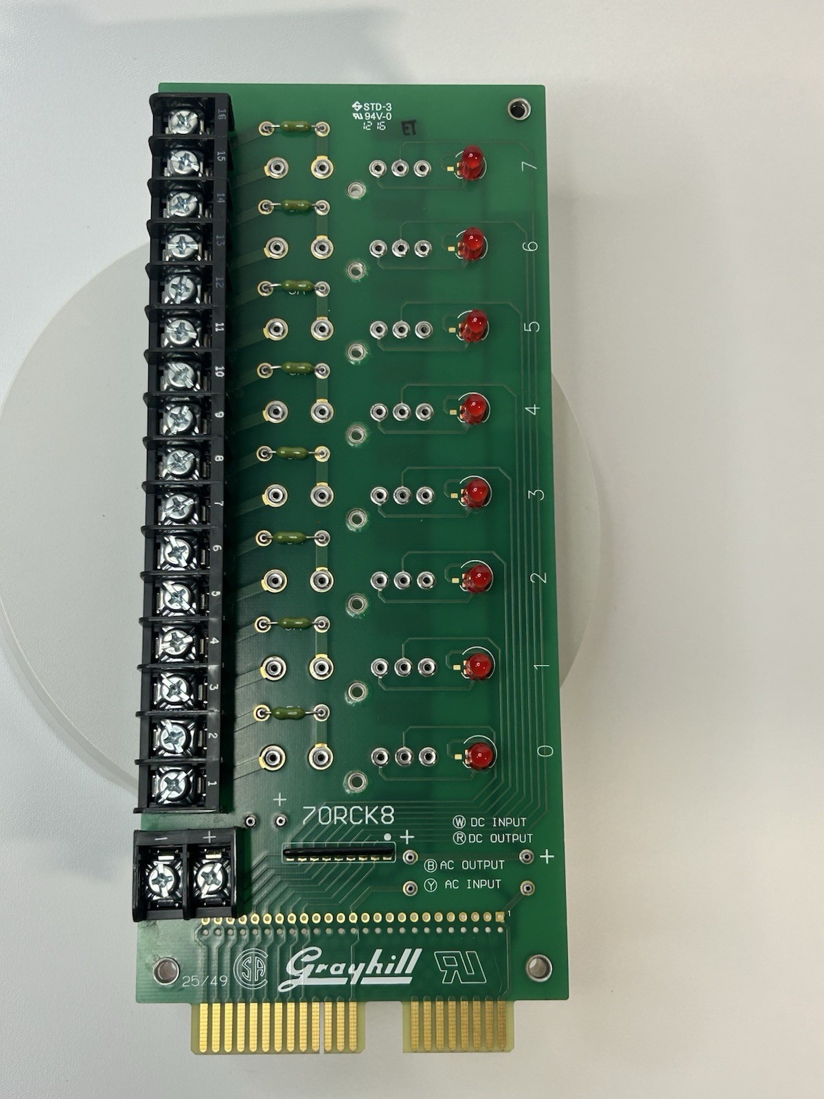 NEW-Daikin 066542202 HVAC 8 Position Control Board Grayhill 70RCK8