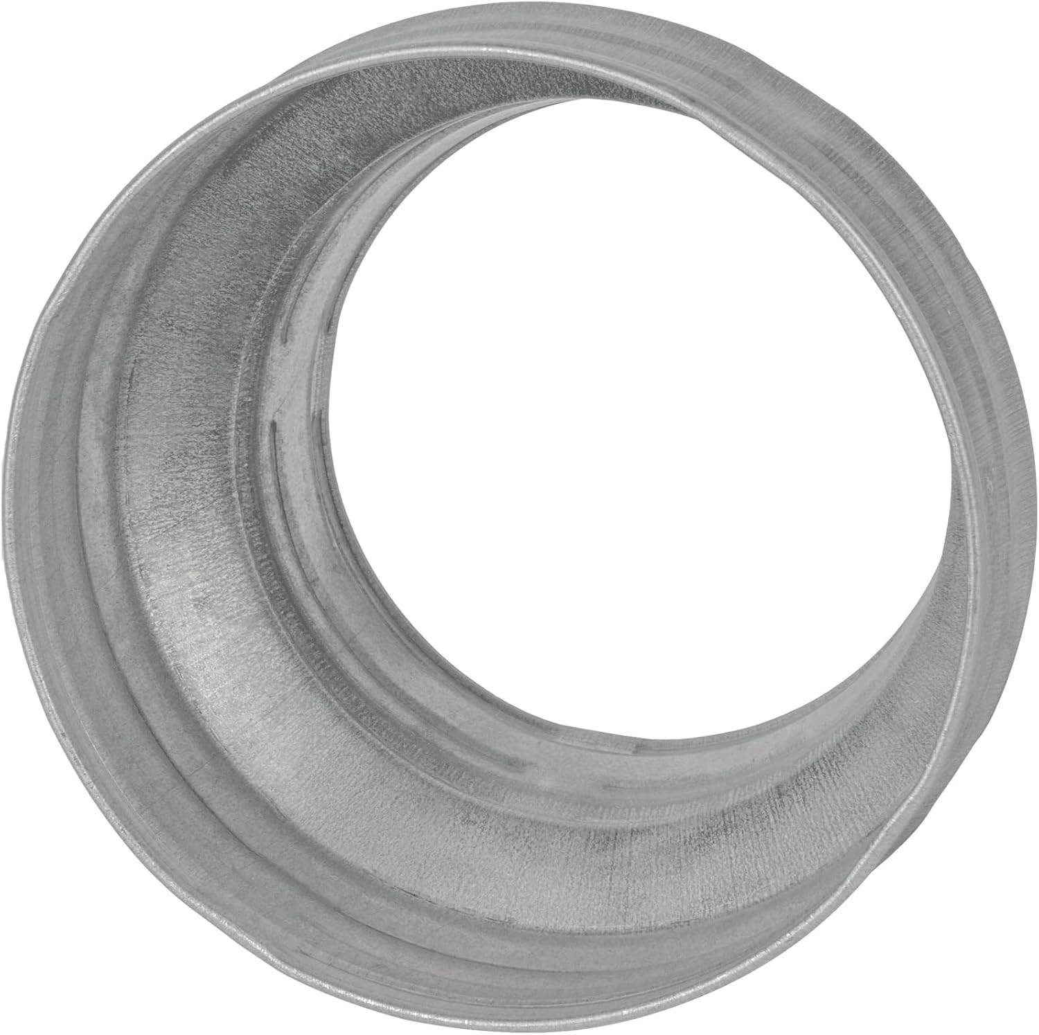 5″ to 4″ Inch round Duct Reducer – Male Fit Galvanized Steel Pipe Increaser – Co