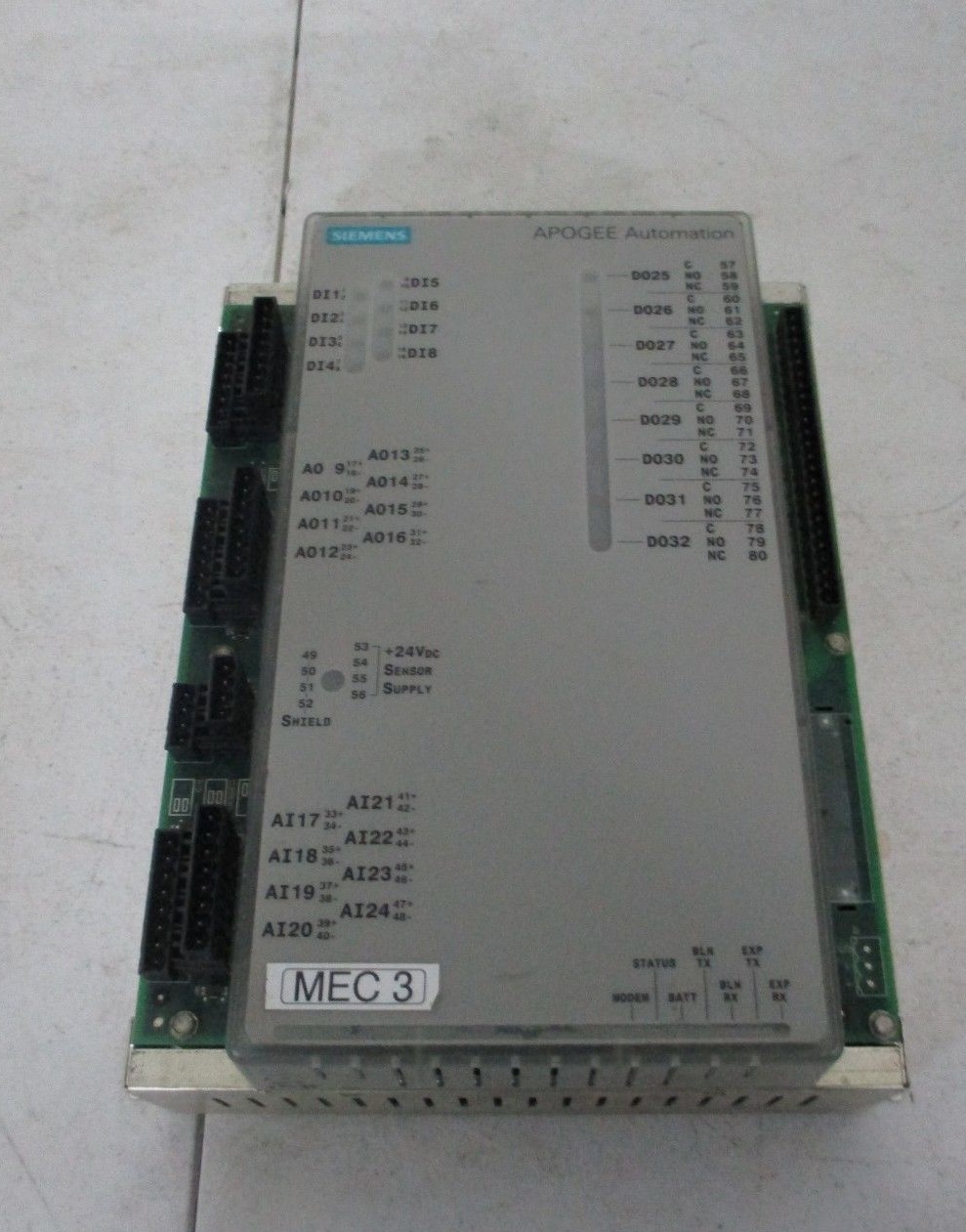Siemens APOGEE Automation 549-022 Modular Equipment Controller Series 200