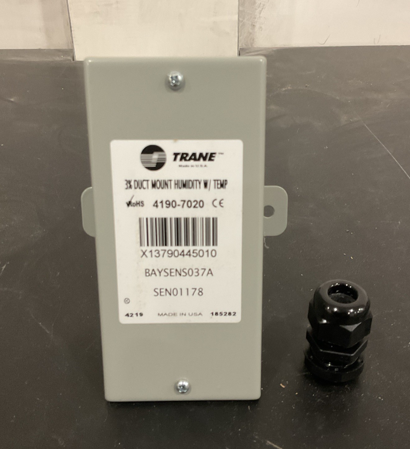 Trane 3% Duct Mount Humidity with Temperature Sensor BAYSENS037A