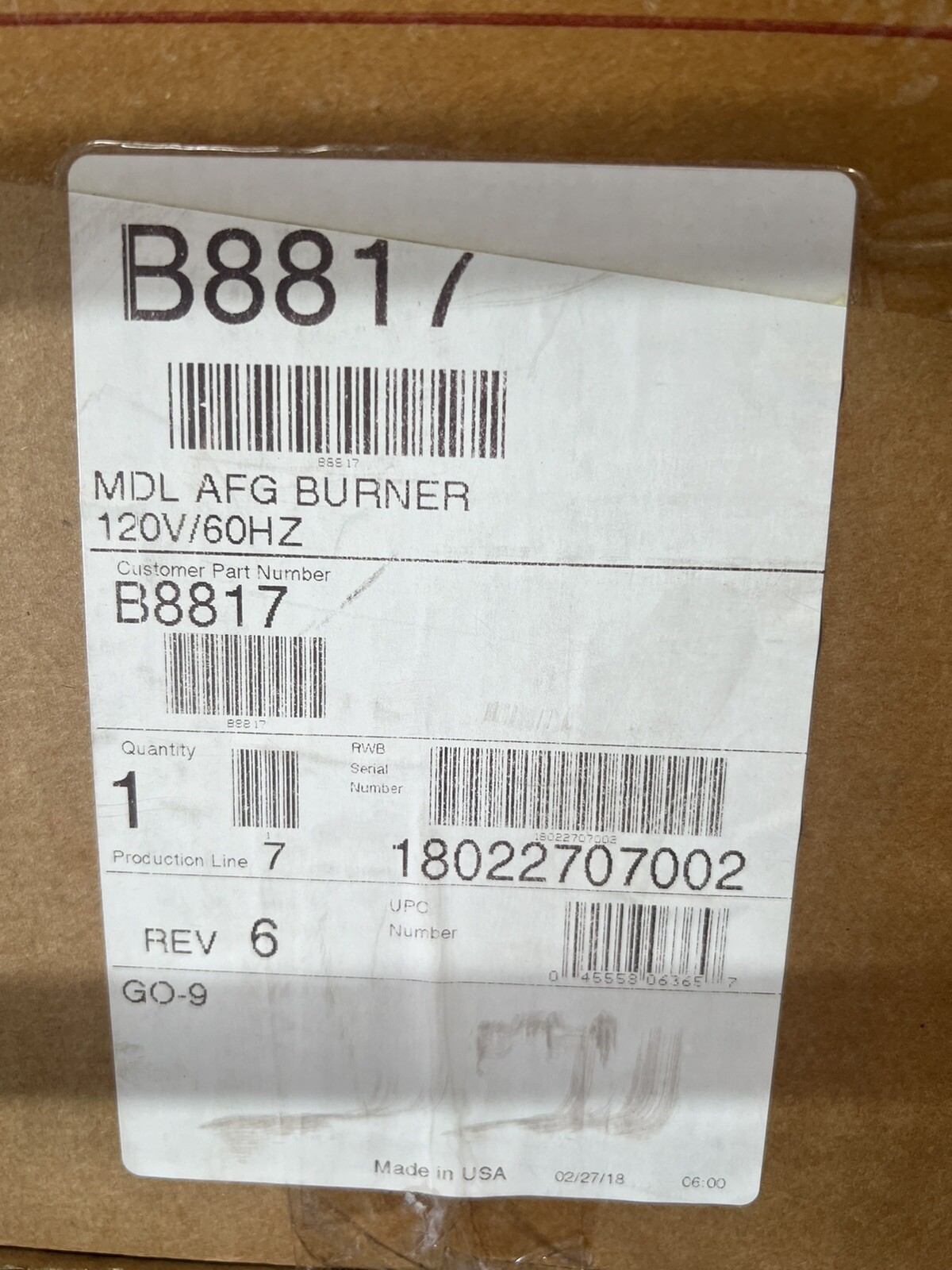 BECKETT B8817 / B8817 (BRAND NEW)