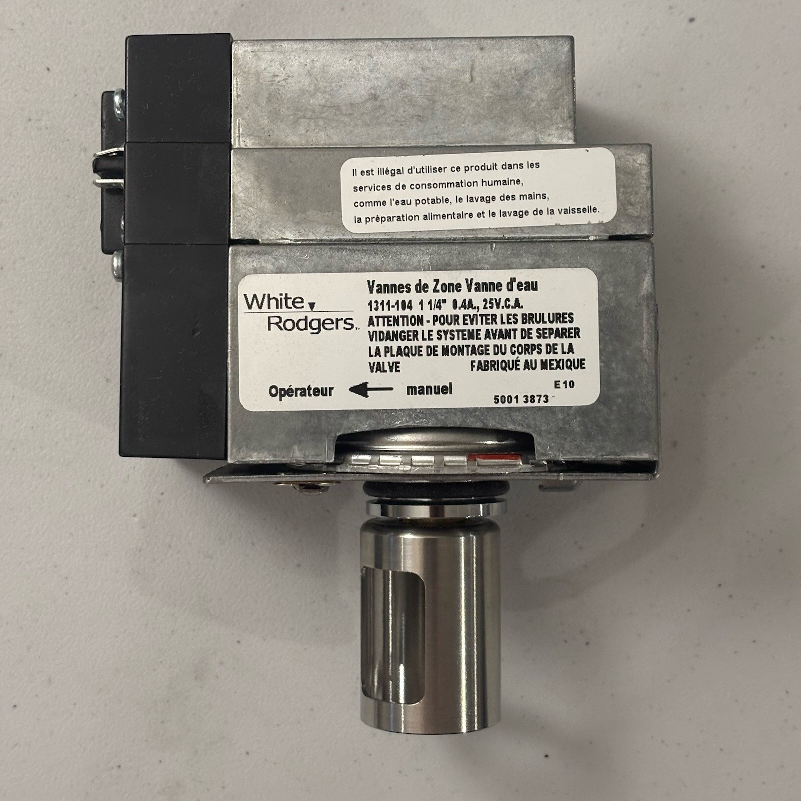 White Rodgers 1311-104 1-1/4″ Zone Valve (Open Box)