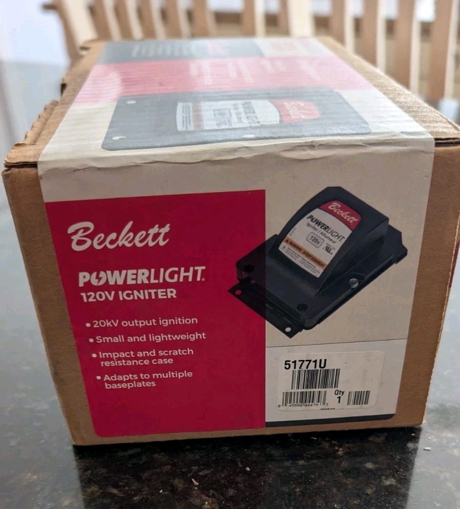 Brand New Sealed Beckett # 51771U PowerLight 120v Igniter