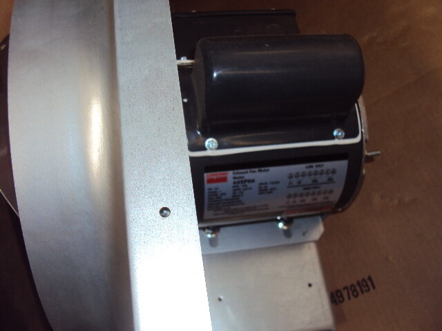 DAYTON 10E039 EXHAUST FAN ,Industrial/Commercial Direct Drive ,16″X16″,115/230 V