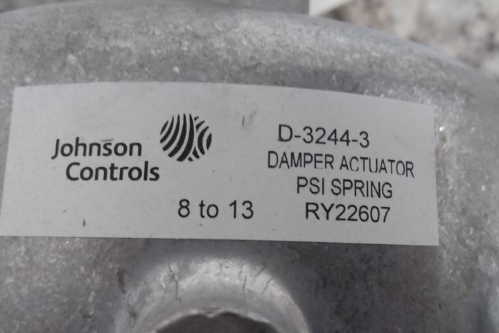 Johnson Controls D-3244-3 4 In Stroke Pneumatic Damper Actuator