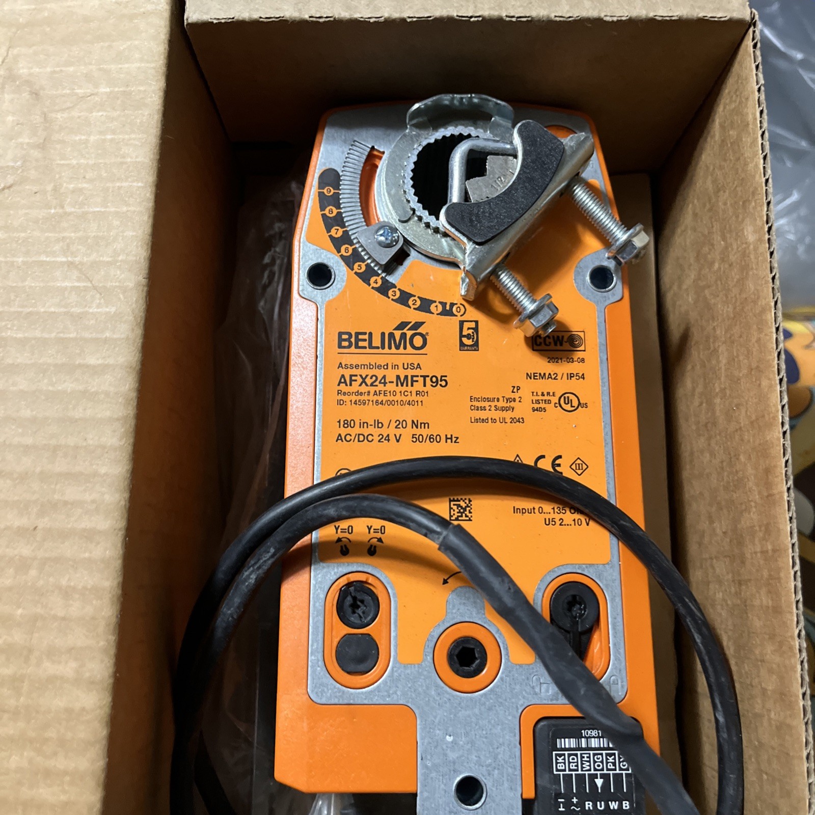 BELIMO ACTUATOR AFX24-MFT95
