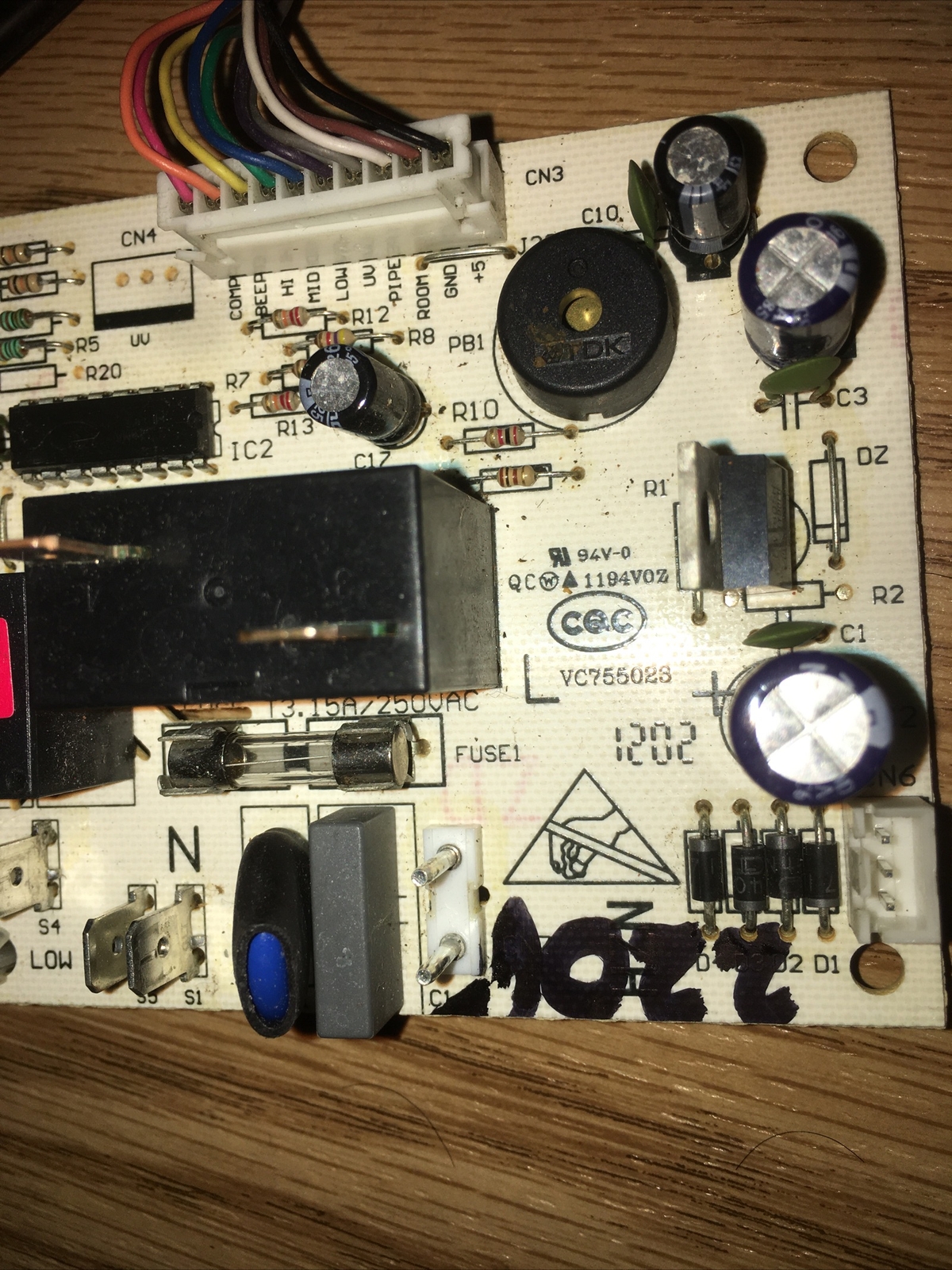 VC755023 / QC1194VOZ Control Board for Air Conditioning Unit