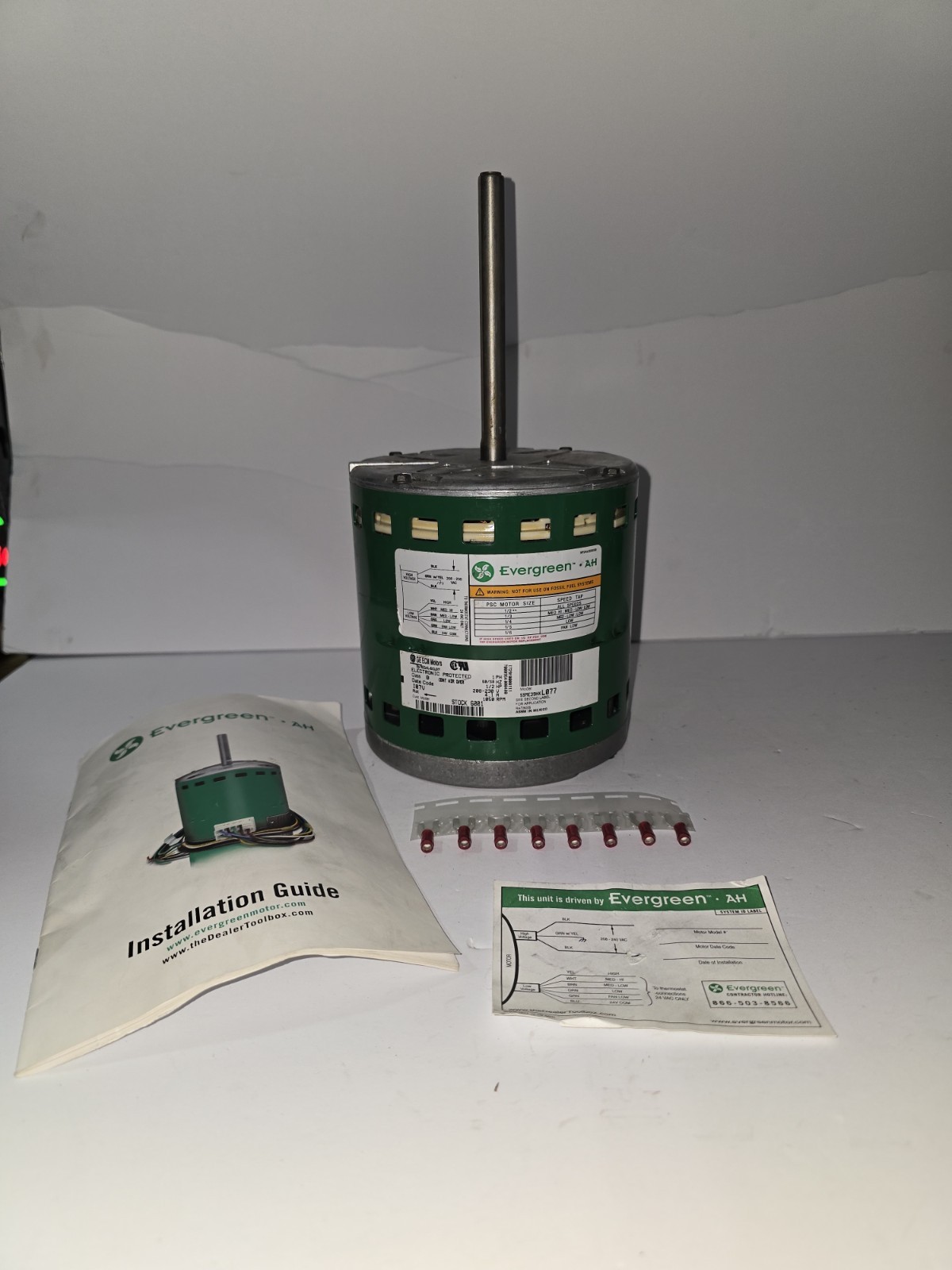 Genteq Evergreen EM blower motor 5SME39HXL077