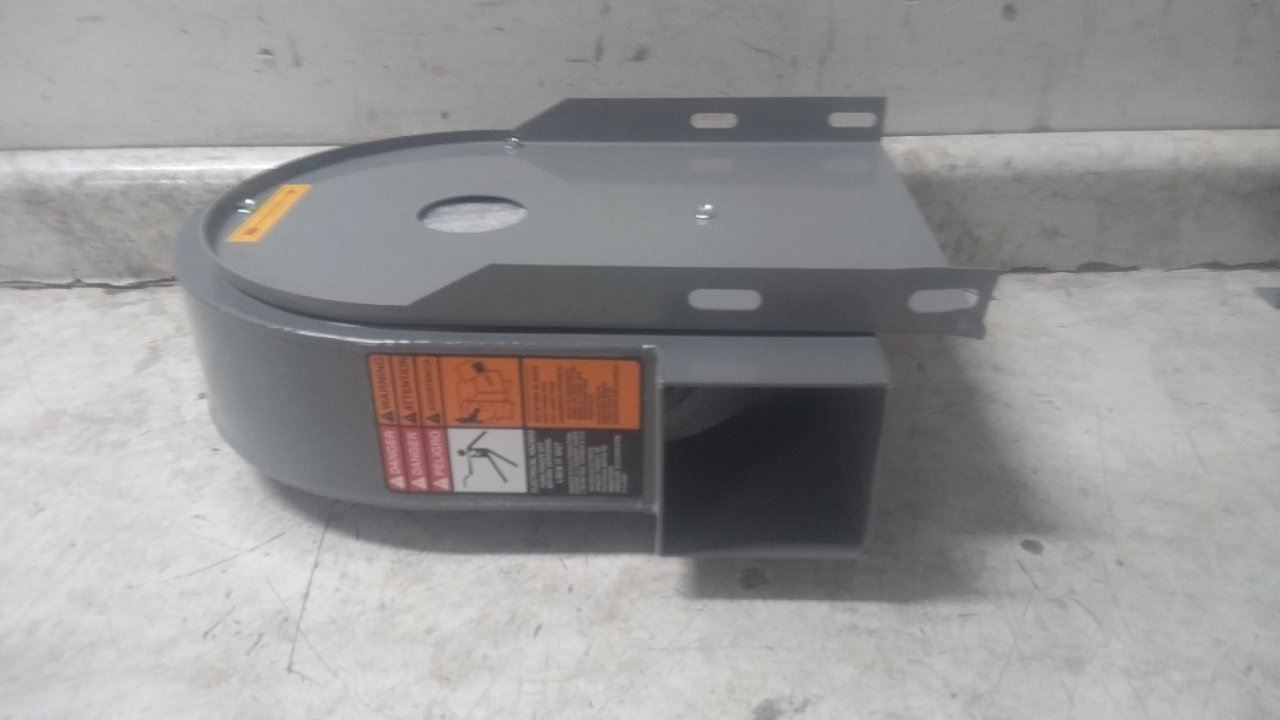 Dayton 2C940 7-3/4 In Wheel Dia 252 Max CFM High Pressure Blower w/out Motor