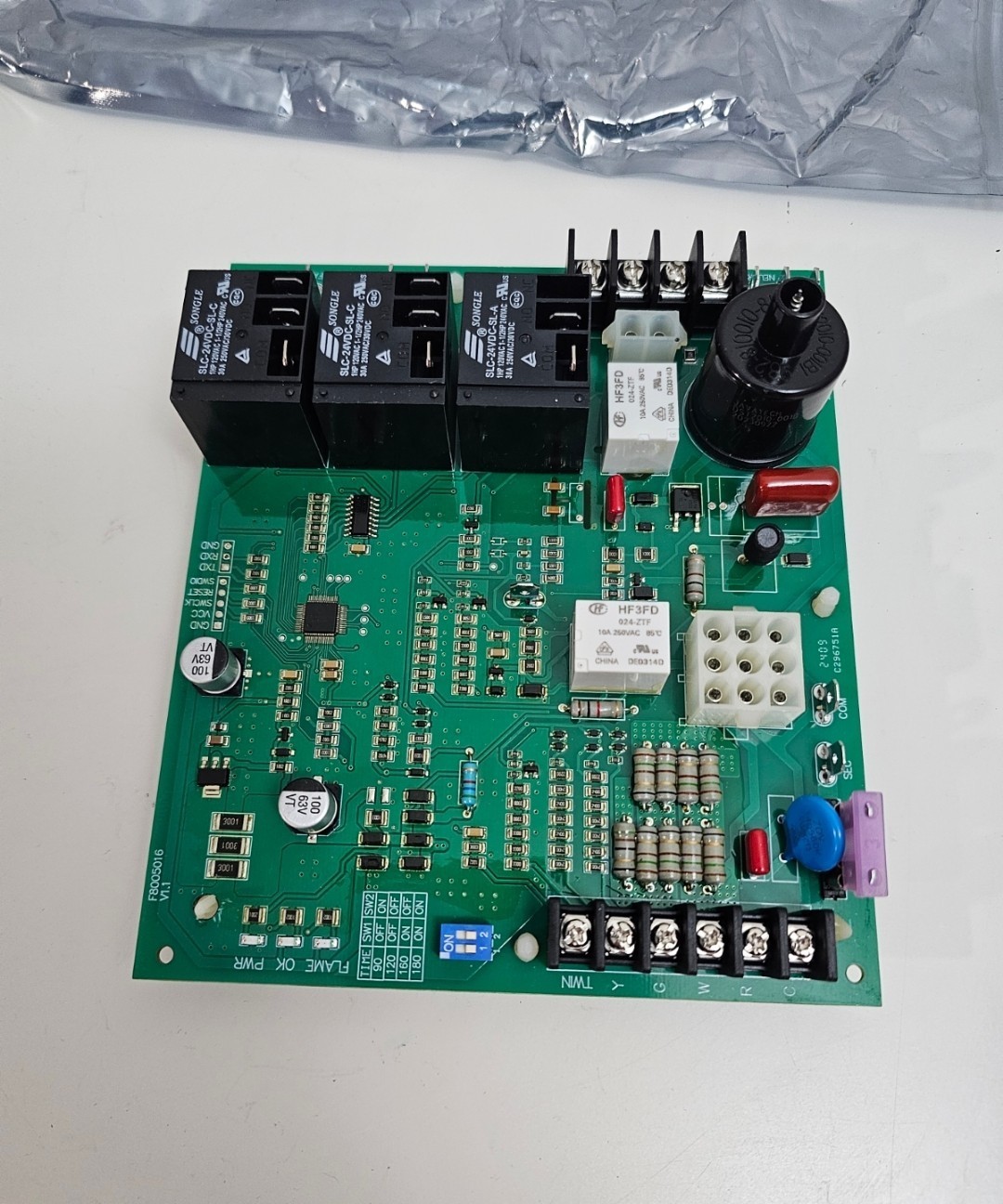 ICM292 Gas Furnace Control Board Rheem Ruud 62-24140-04 / 62-24140-02 / 62-24140