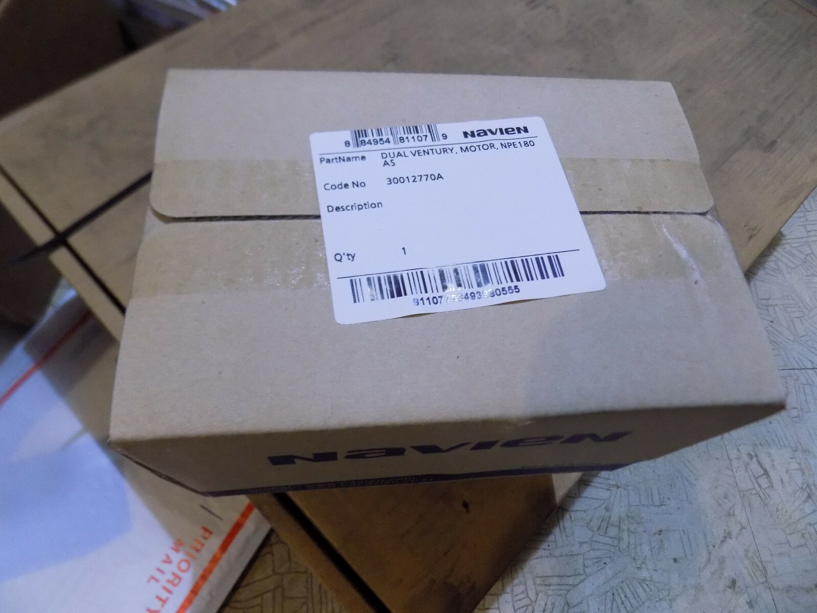 Navien 30012770A Dual Ventury Motor NPE180 AS in sealed box