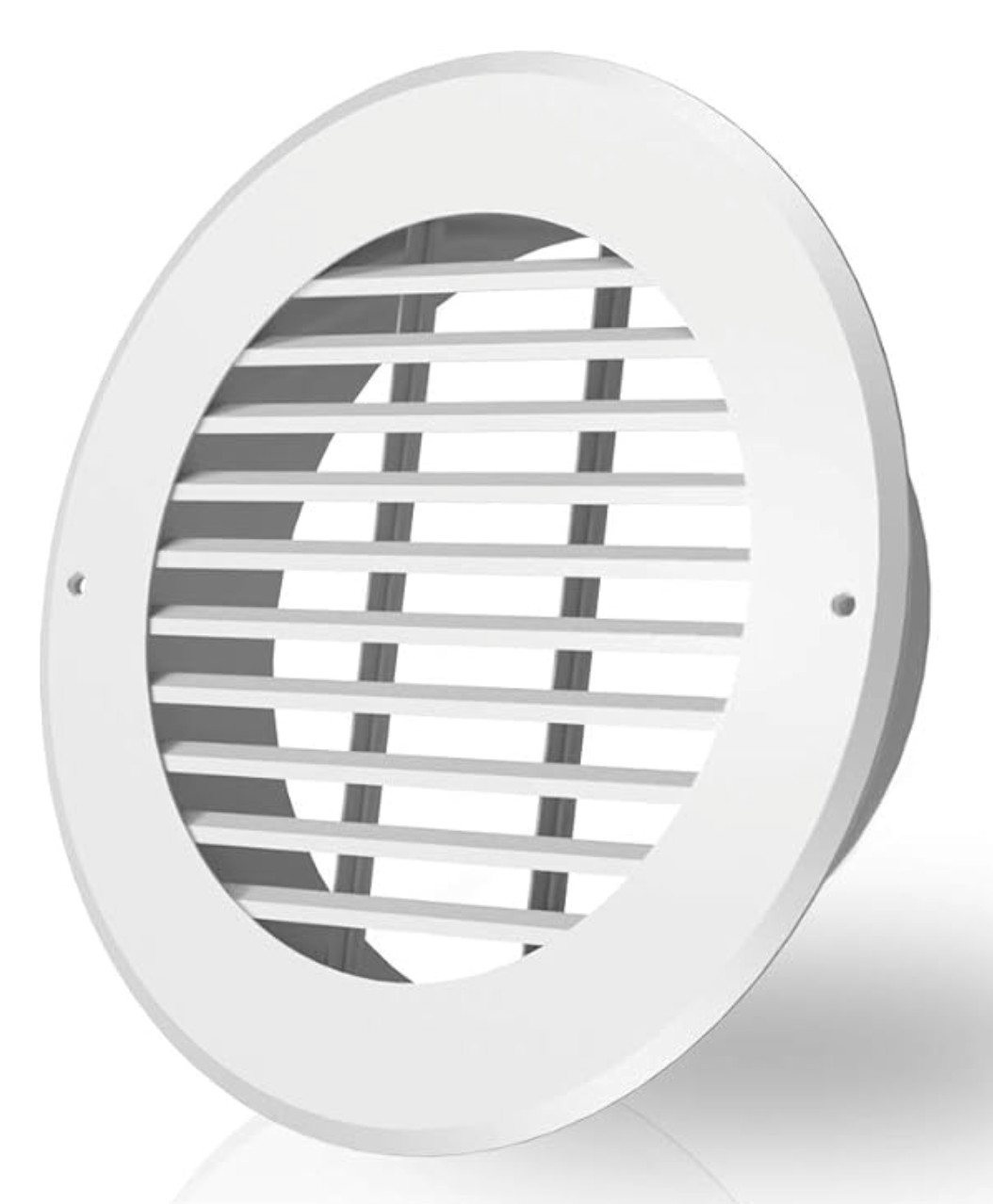 AC Infinity Wallmount Duct Grille Vent 8″, Metal Heating Cooling Vent/Exhaust