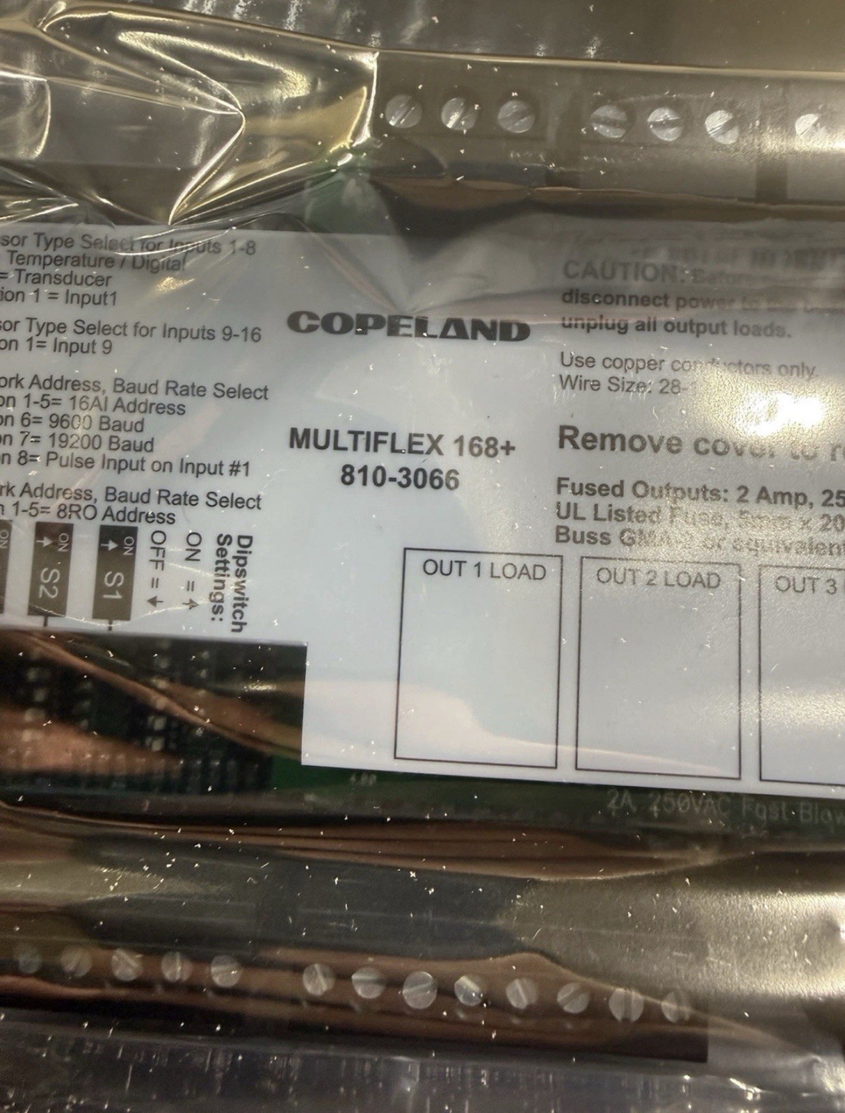 Emerson CPC 810-3066 MULTIFLEX 168+ Boards New