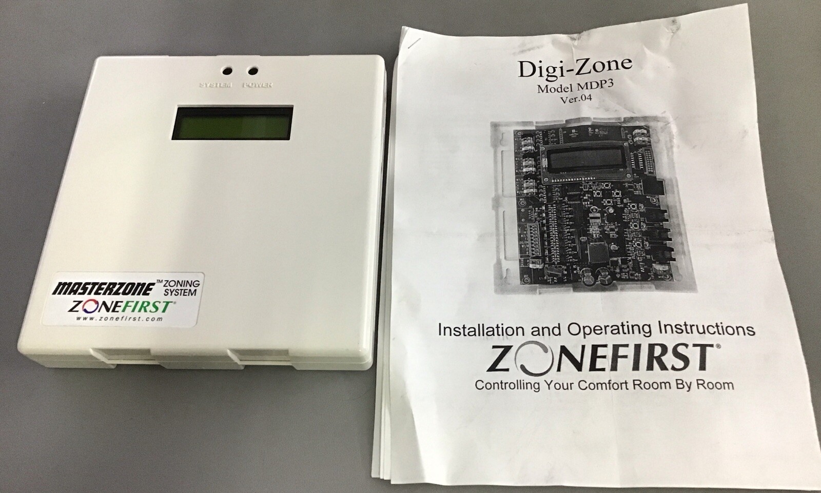 ZoneFirst Universal Zone Control Panel MDP3, 2-3 Zone (b511)