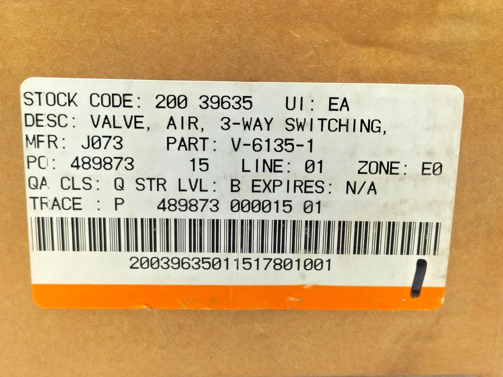Johnson Controls V-6135-1 Air Switching Valve 2 To 4 Psi 3 Way