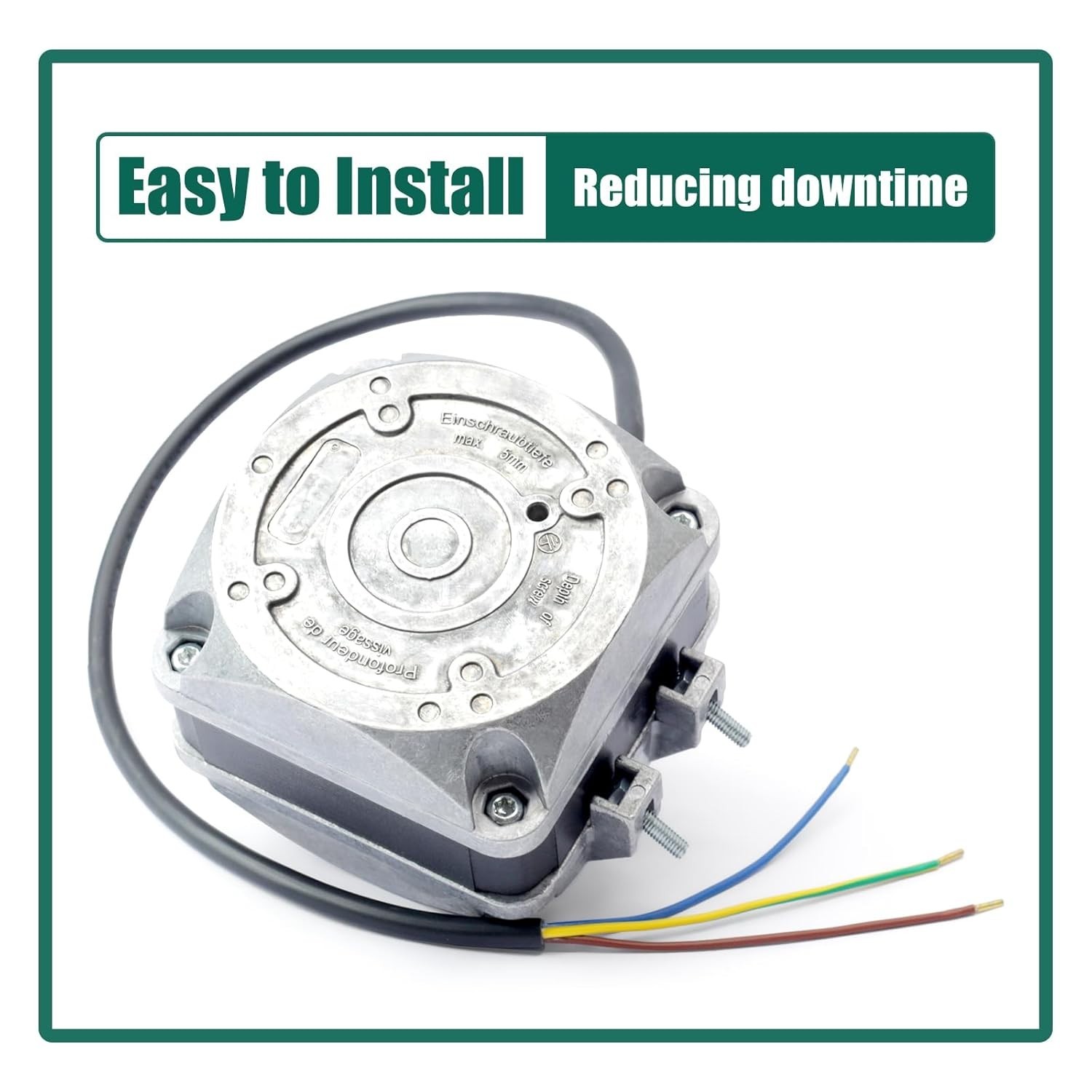 M4Q045-CA27-04 Replacement for ebm-papst Fan AC Motor 115V 50/60Hz 0.50A 36/10W