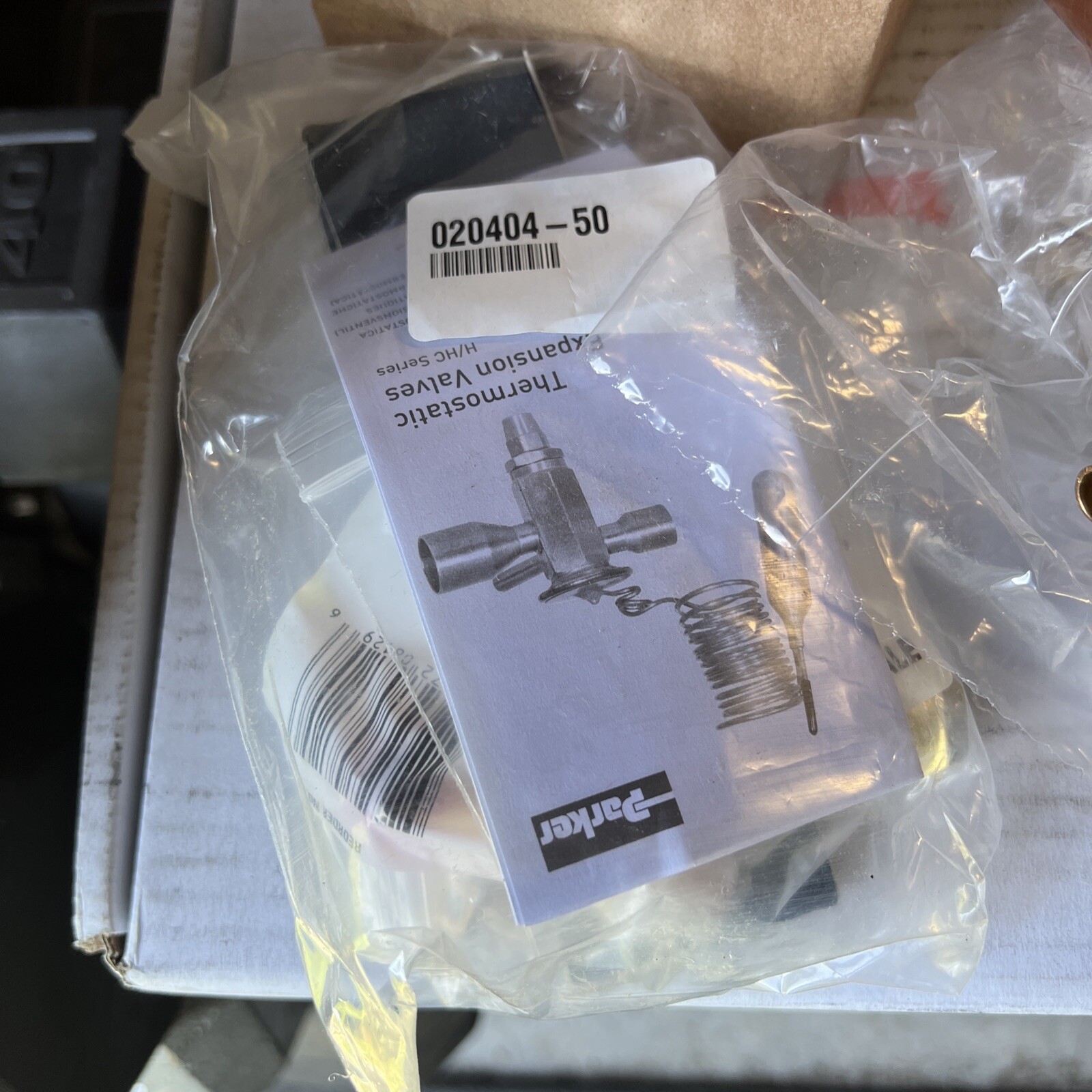 Sporlan Thermal Expansion Valve R22 1-1/2-3 Tons 3/8″ x 1/2″ ODF 044438-04