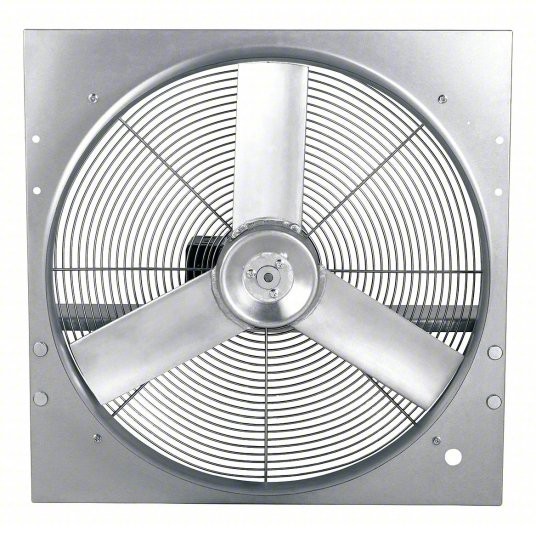 Dayton Exhaust Fan, Direct Drive 20″ blade, Alum, 115/230V 10D967 10D967D -NEW-