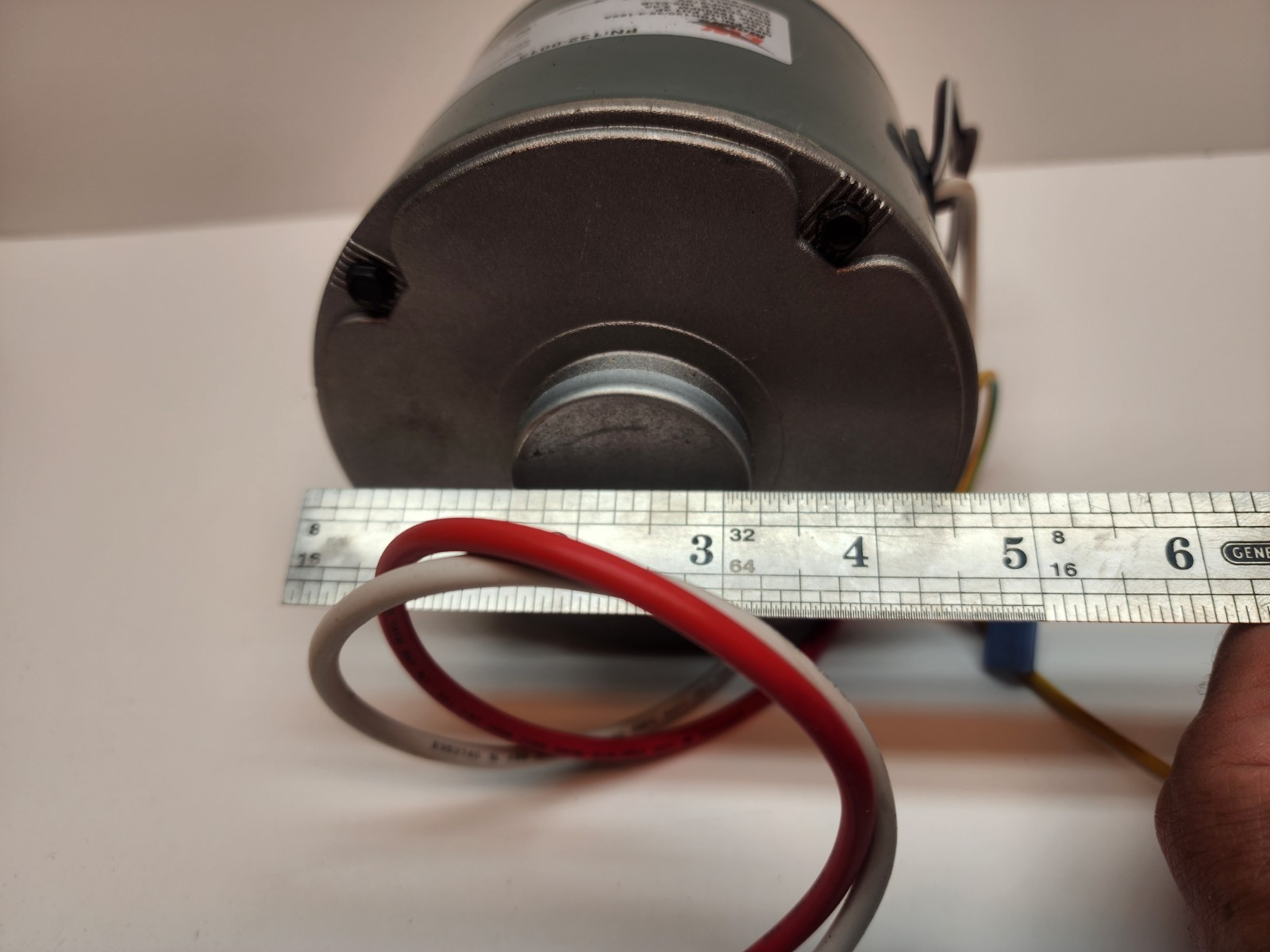 Condenser Fan Motor YDK120/35 1/4HP 115V AC, 1550 RPM, 4P, 3.4A, 42 frame HVAC