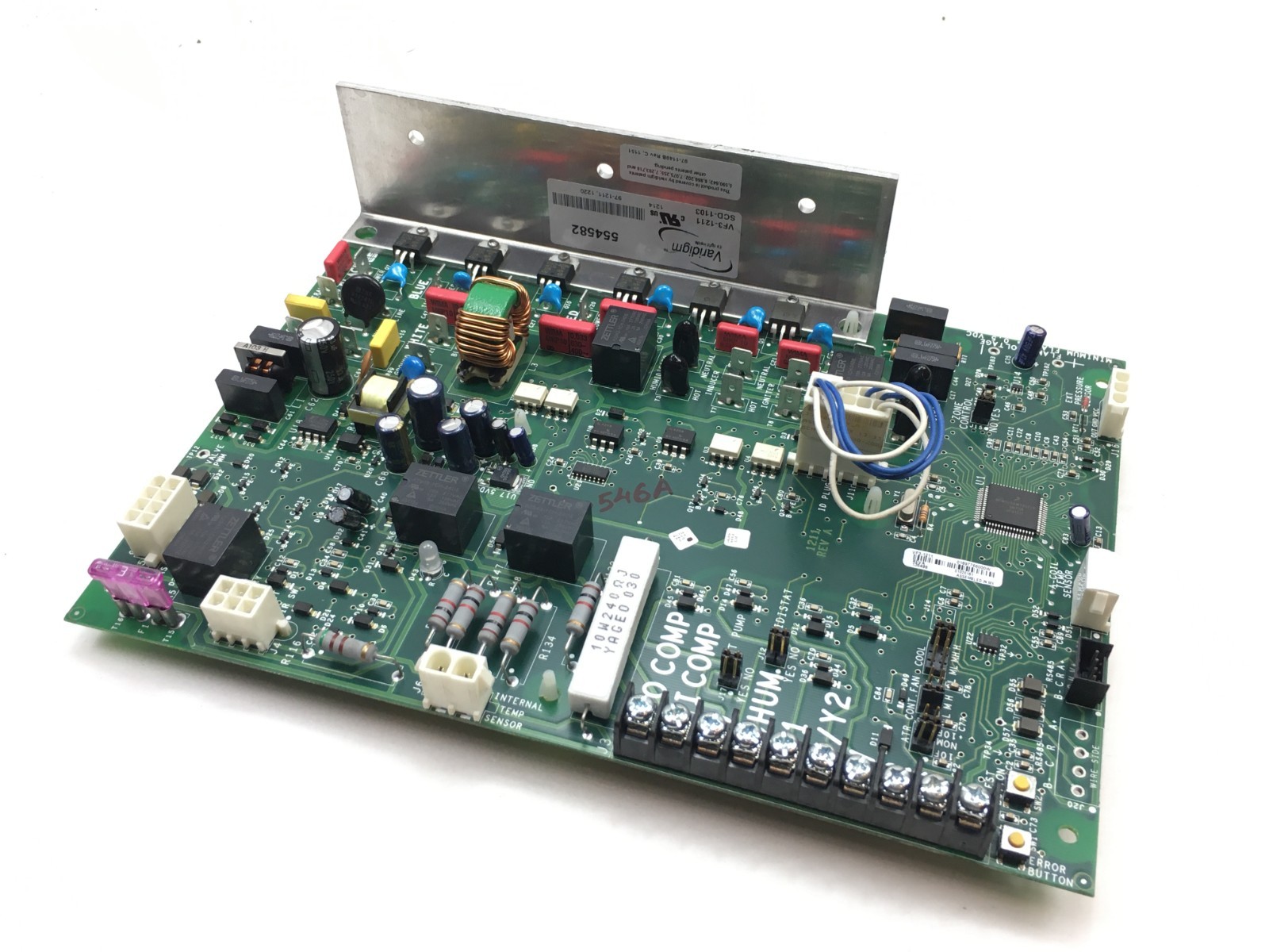 York Luxaire VARIDIGM 554582 Control Circuit Board SCD-1103 VF3-1211 used P546A