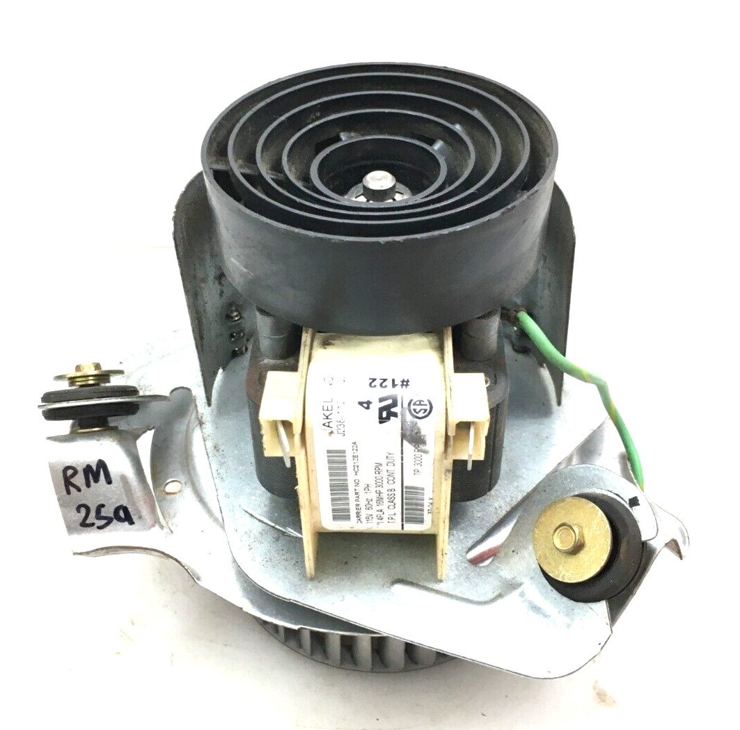 JAKEL J238-112-11202 Draft Inducer Blower Motor HC21ZE122A used refurb #RM25A