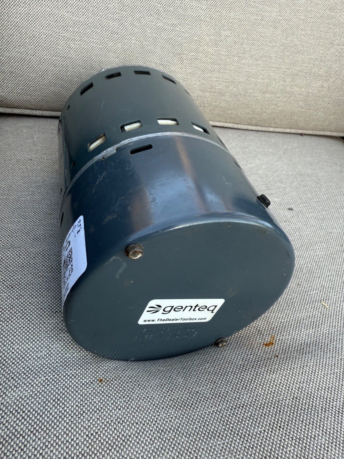 Genteq ECM 1 hp blower motor used for only a coupe of months